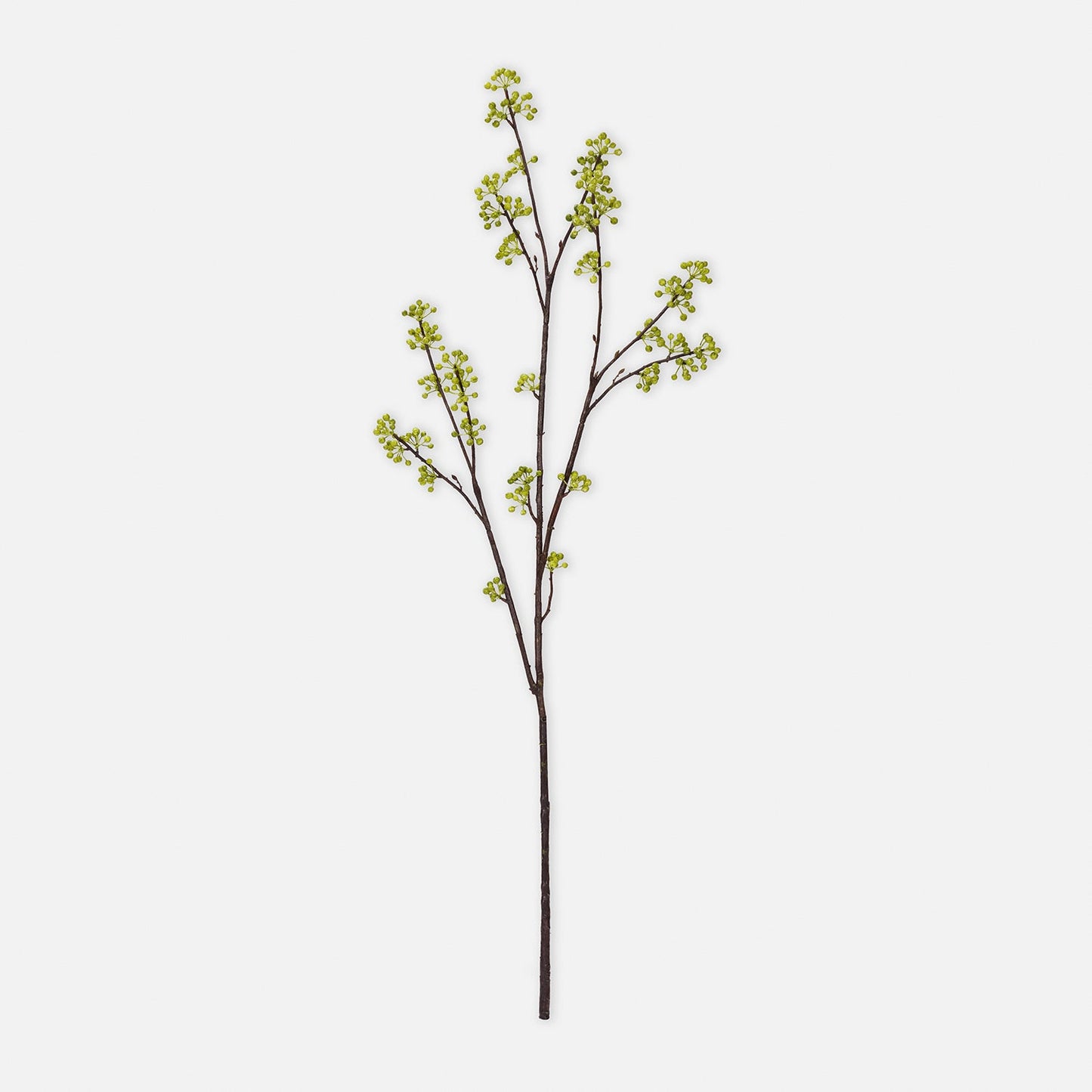 Light Green Artificial Berry Stem - Single