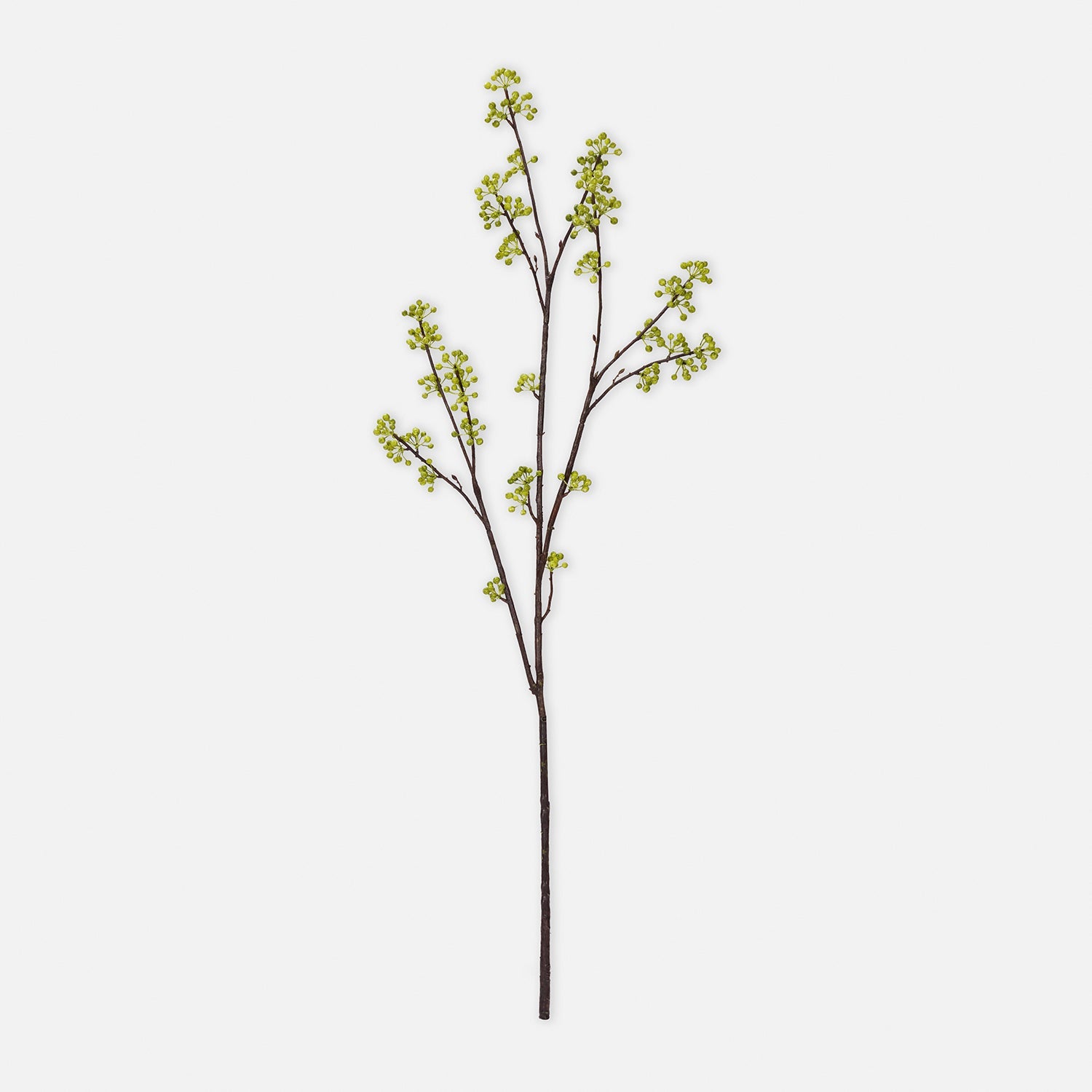 Light Green Artificial Berry Stem - Single