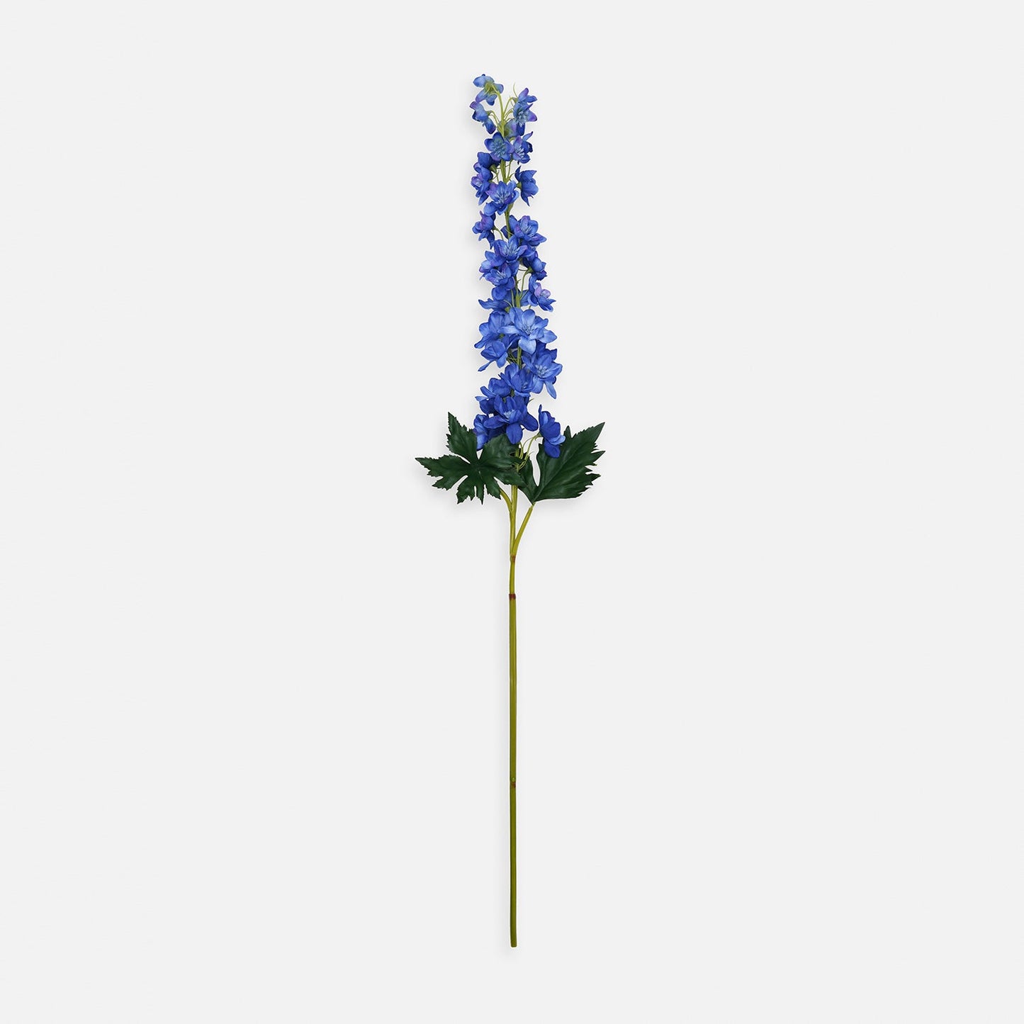 Dark Blue Artificial Delphinium Spray Flower Stem - Single