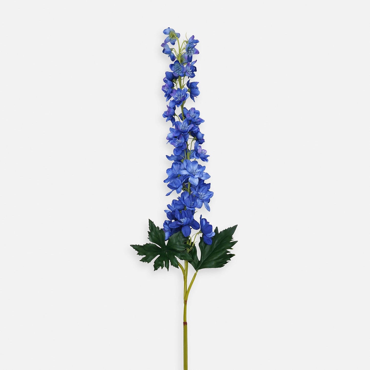 Dark Blue Artificial Delphinium Spray Flower Stem - Single