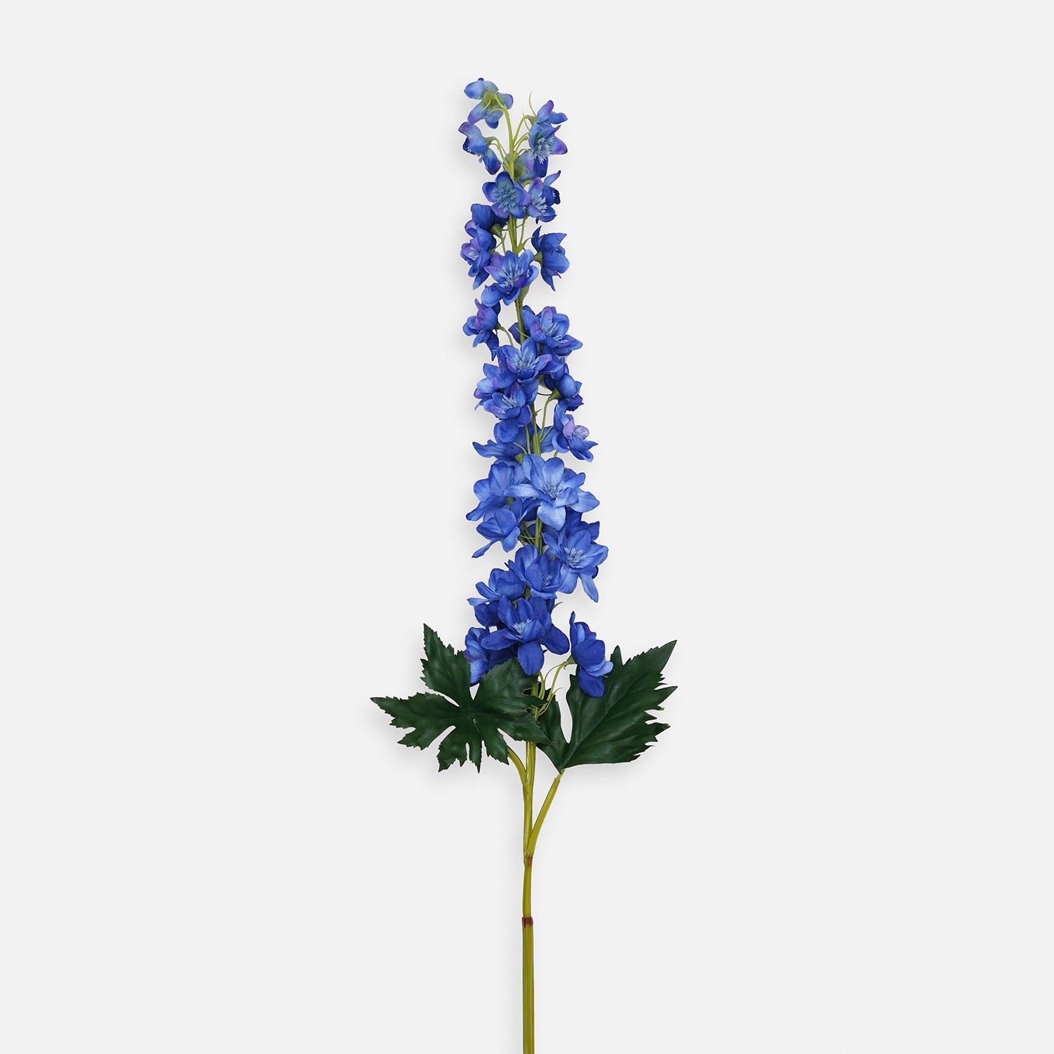 Dark Blue Artificial Delphinium Spray Flower Stem - Single