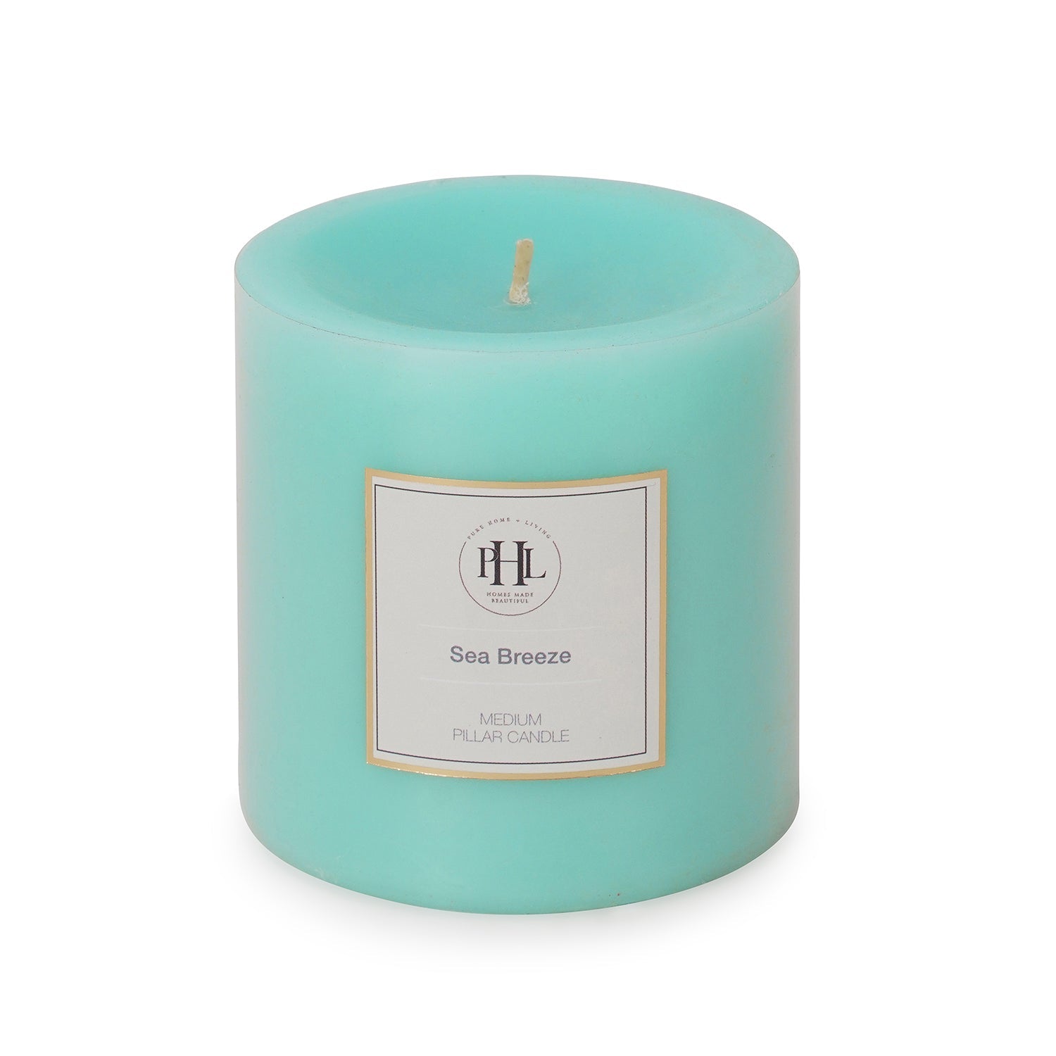 Blue Sea Breeze Pillar Candle - Medium