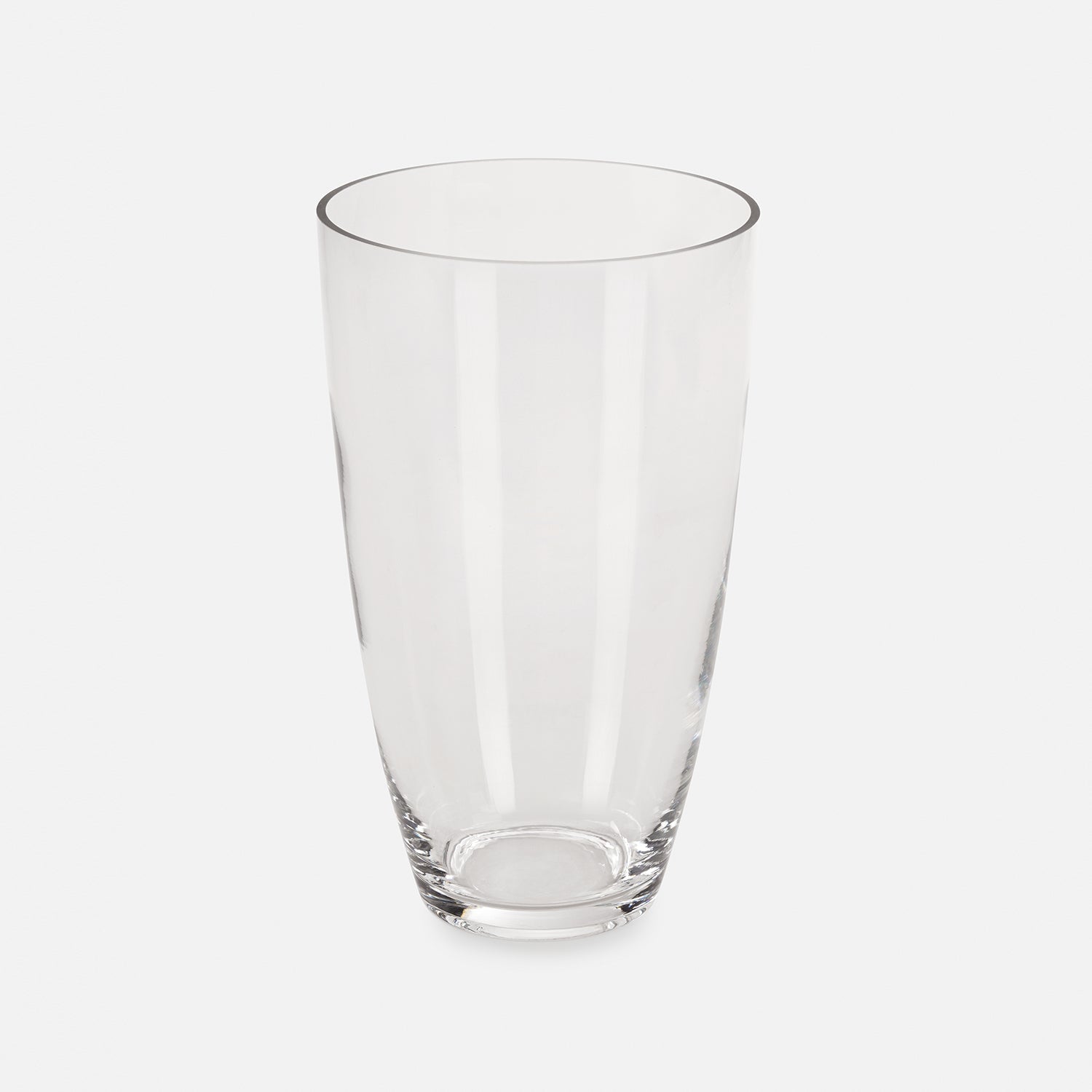 Clear Glass Vase - Small
