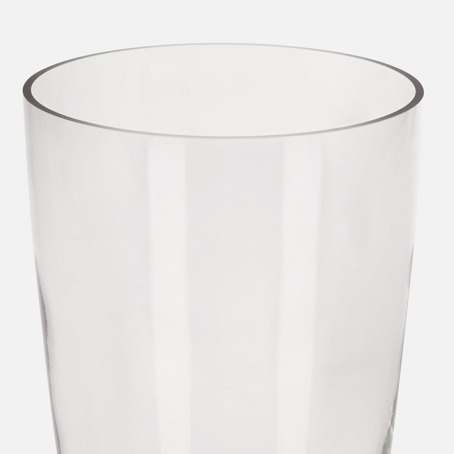 Clear Glass Vase - Small