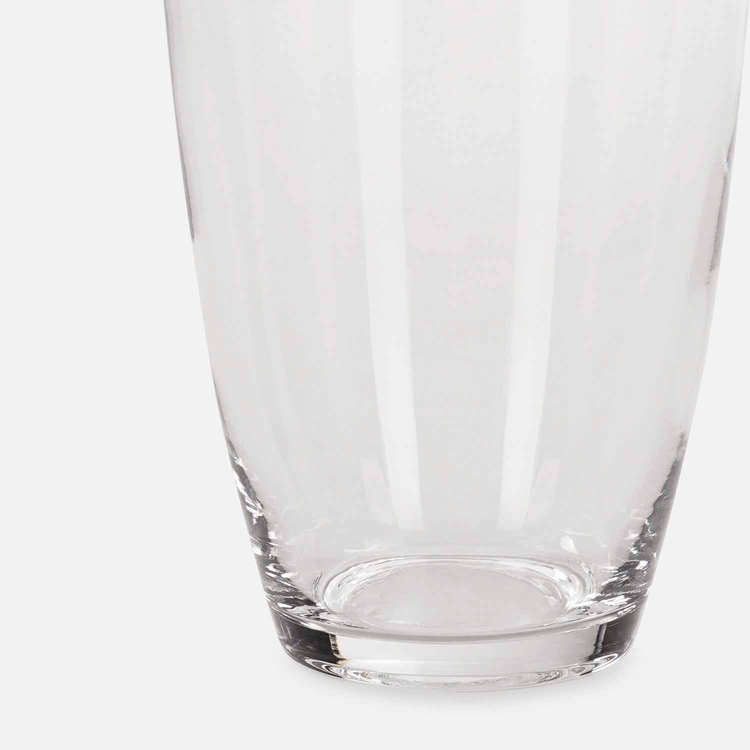 Clear Glass Vase - Small