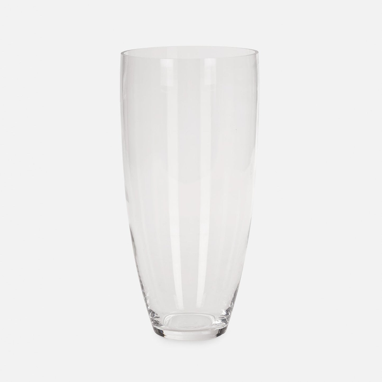 Clear Glass Vase - Large