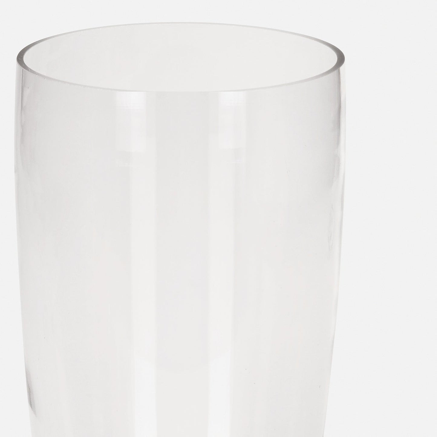 Clear Glass Vase - Large