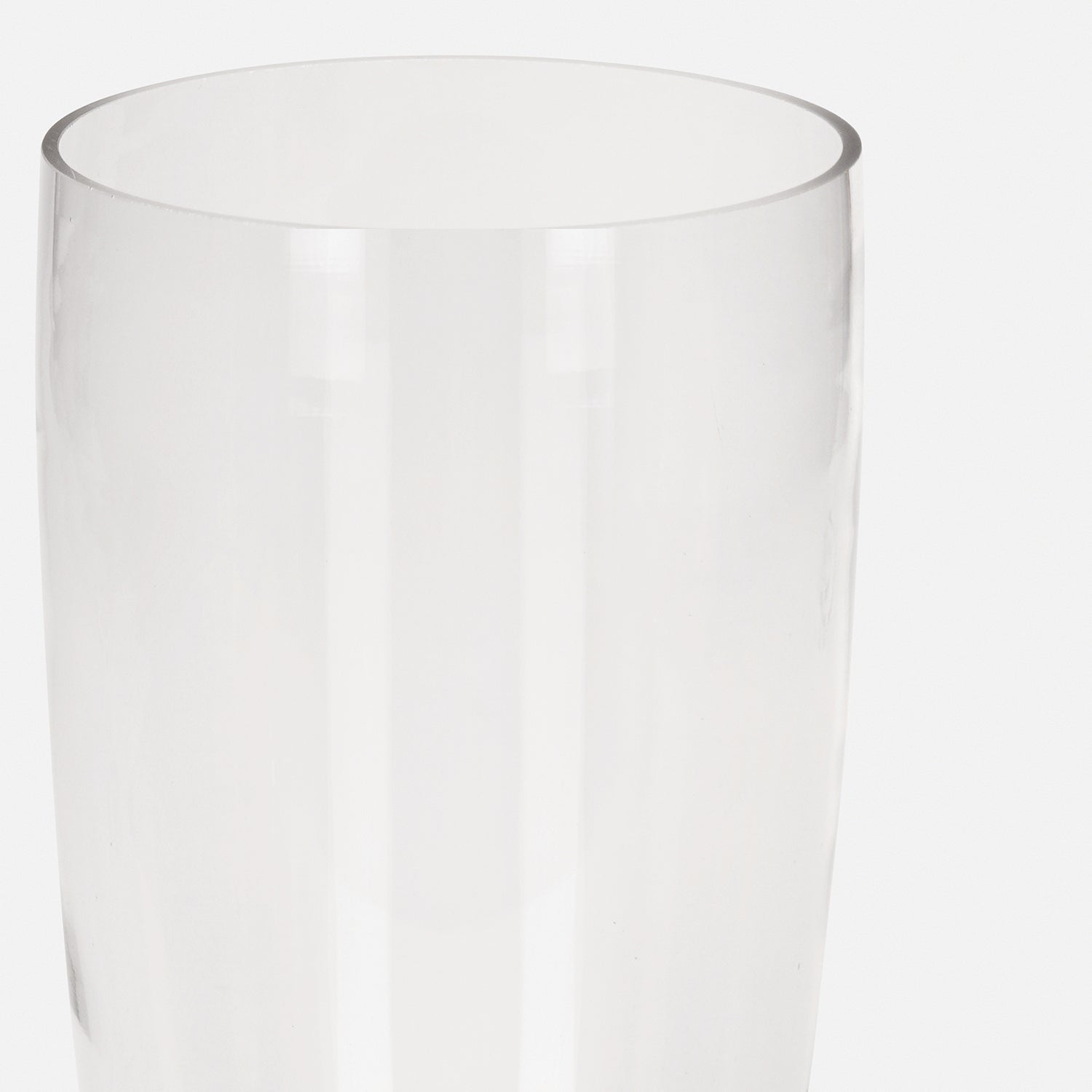 Clear Glass Vase - Large