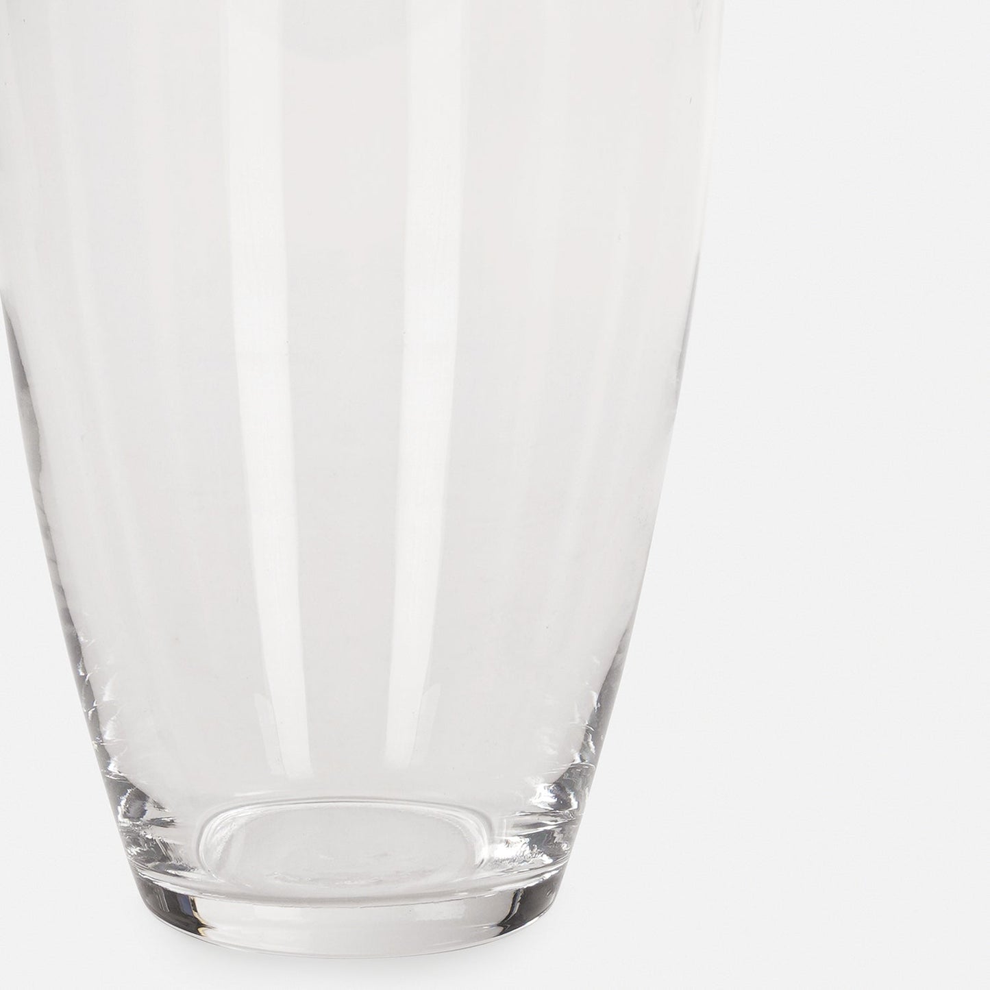 Clear Glass Vase - Large