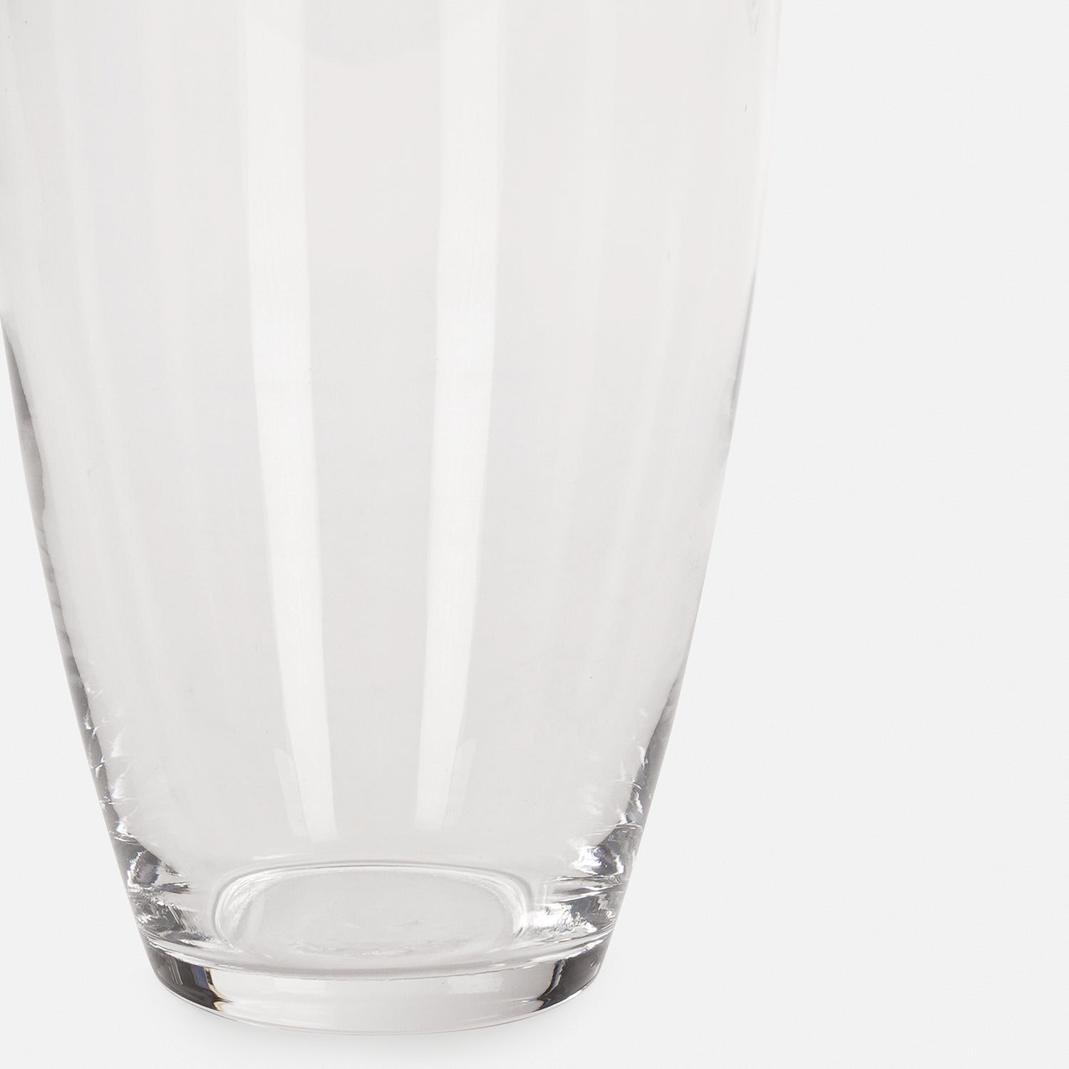 Clear Glass Vase - Large