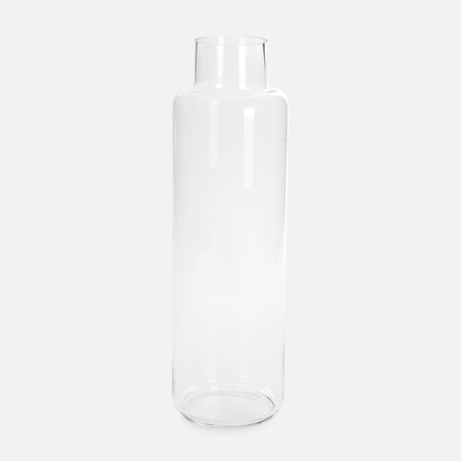 Transparent Glass Vase - Large