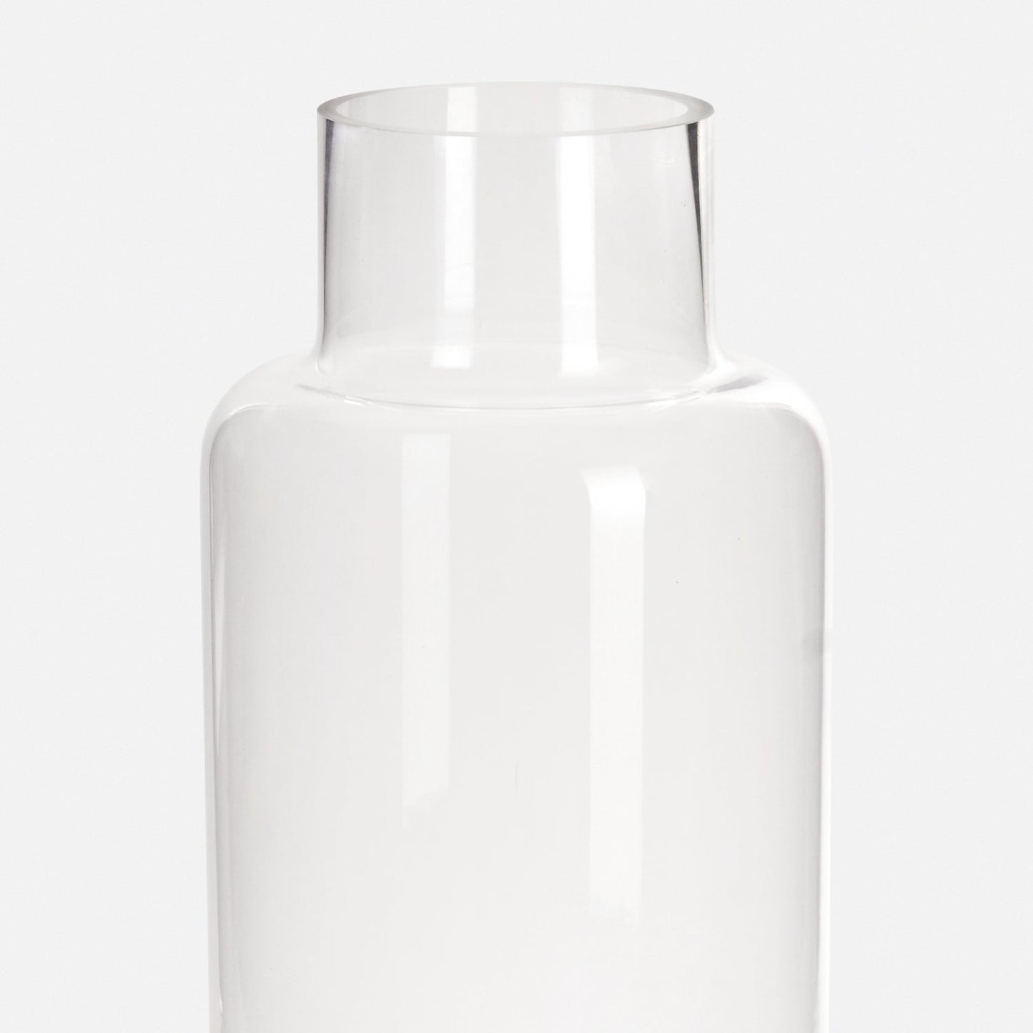 Transparent Glass Vase - Large