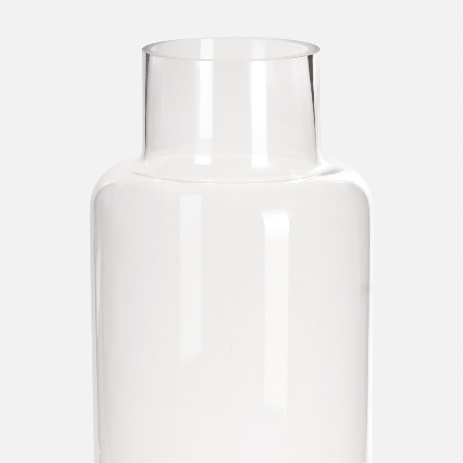 Transparent Glass Vase - Large