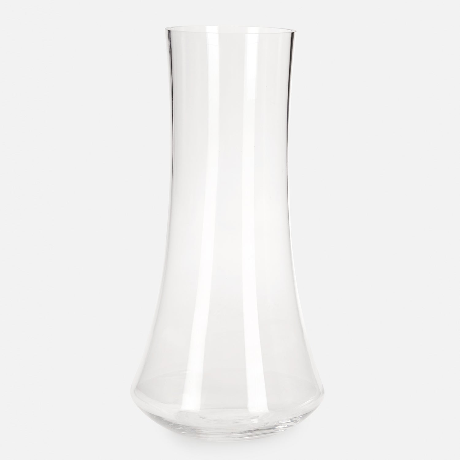 Clear Tall Glass Vase - Large