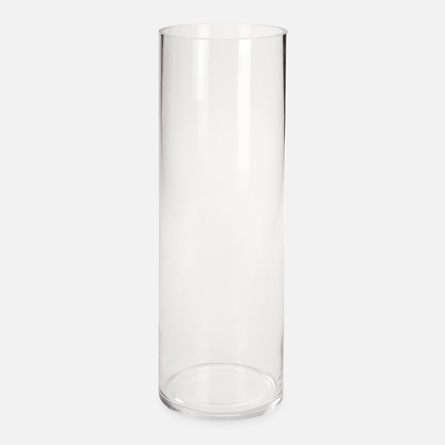 Clear Cylindrical Glass Vase - Extra Large