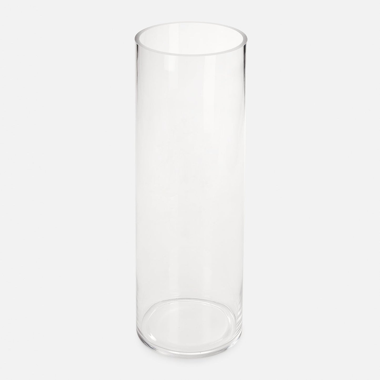Clear Cylindrical Glass Vase - Extra Large
