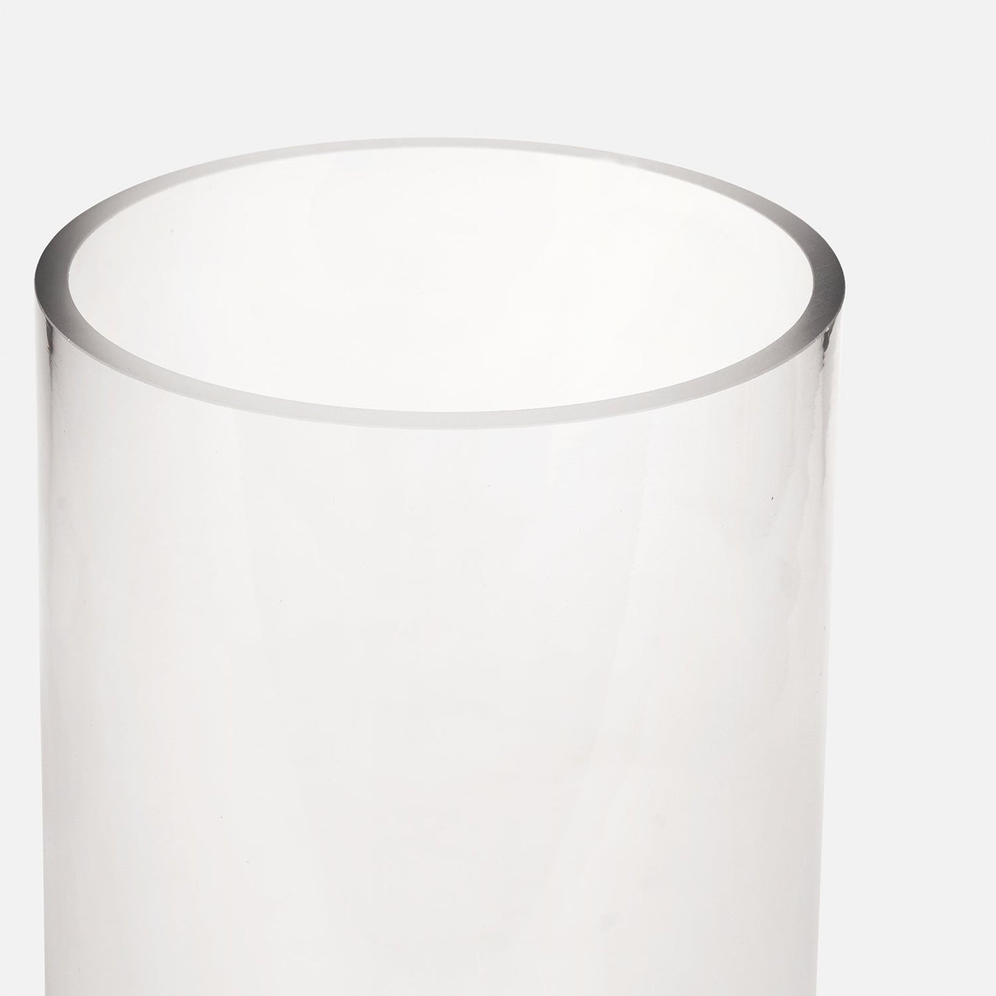 Clear Cylindrical Glass Vase - Extra Large