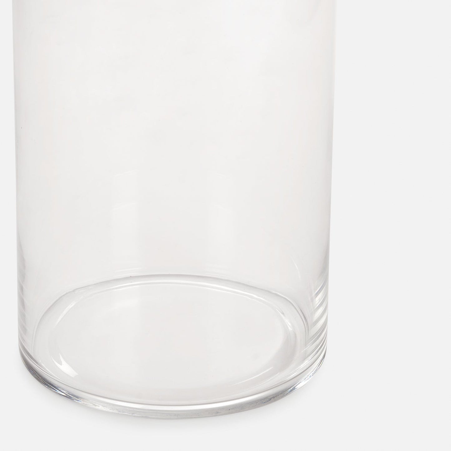 Clear Cylindrical Glass Vase - Extra Large