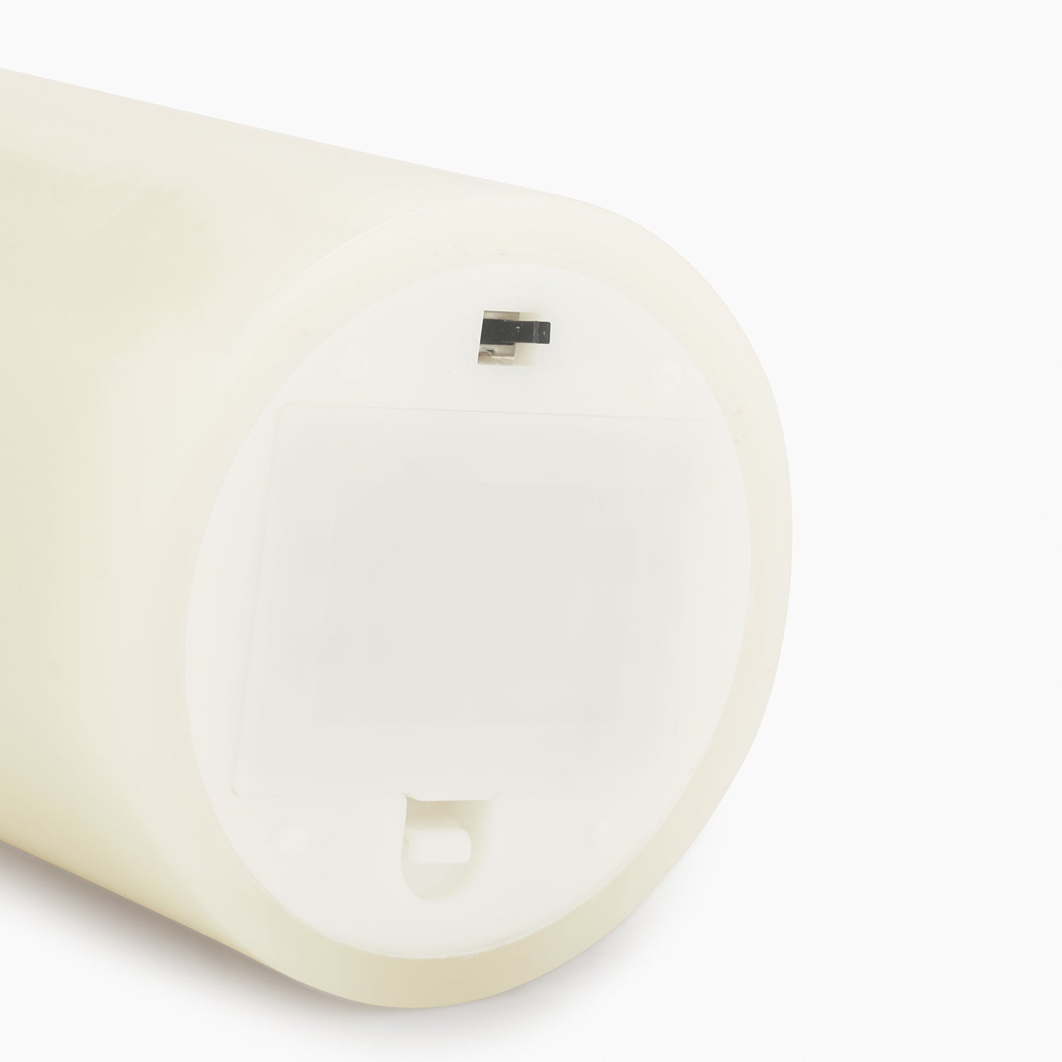 Ivory Flickering Flameless LED Taper Candle - Small