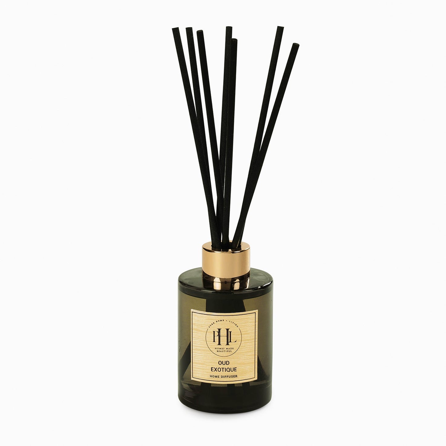 Grey Scented Glass OUD Exotique Diffuser