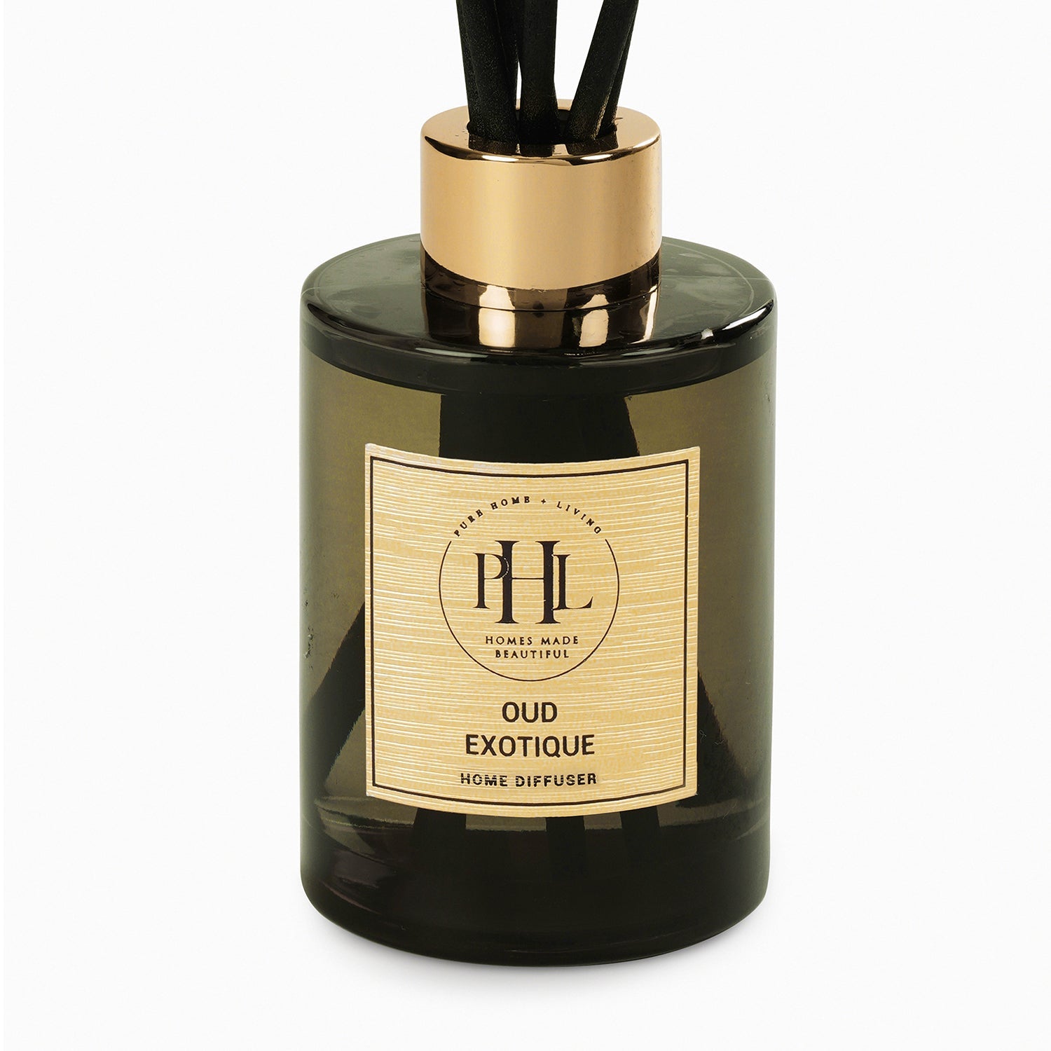 Grey Scented Glass OUD Exotique Diffuser