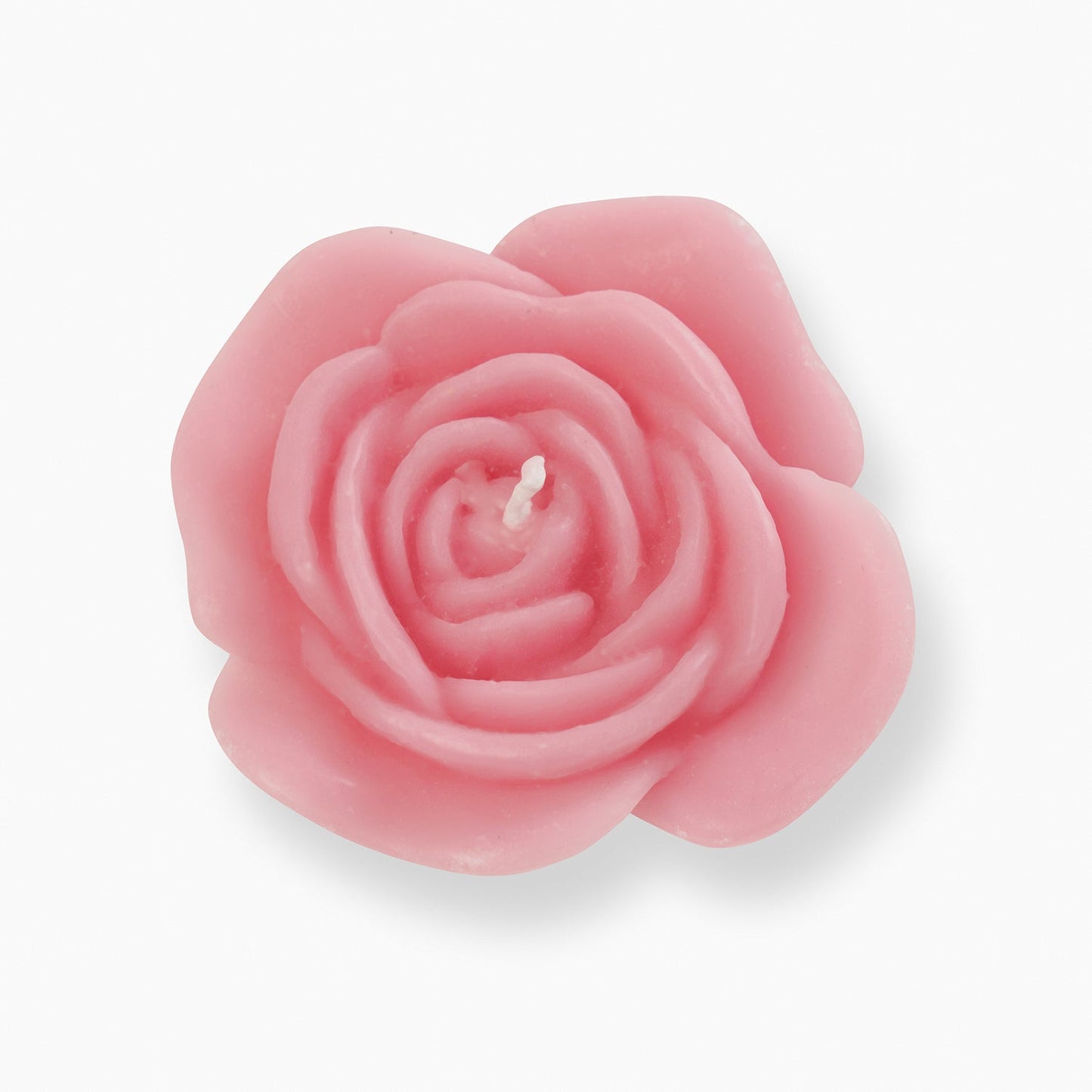 Set of 4 Pink Flower Shaped Candles