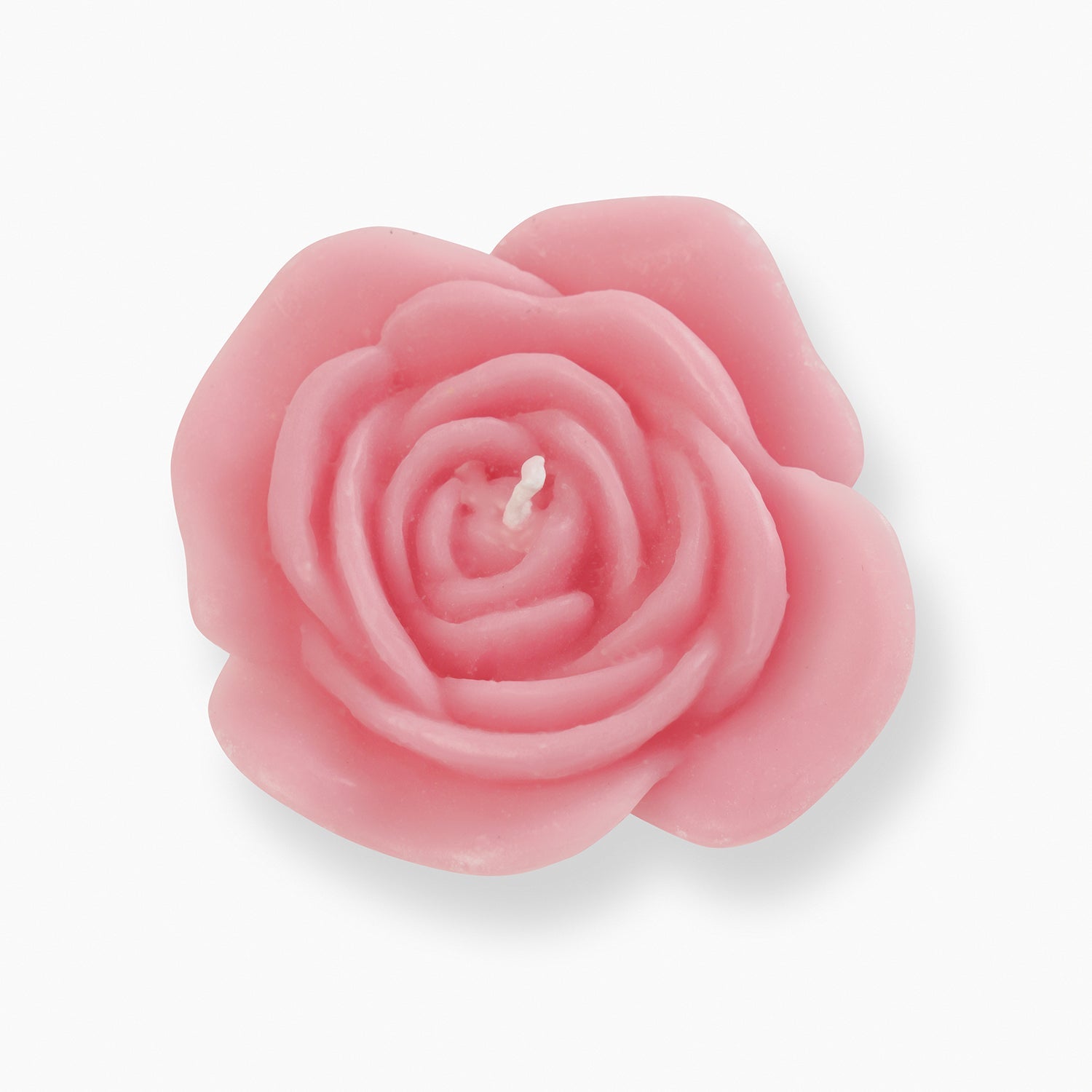 Set of 4 Pink Flower Shaped Candles