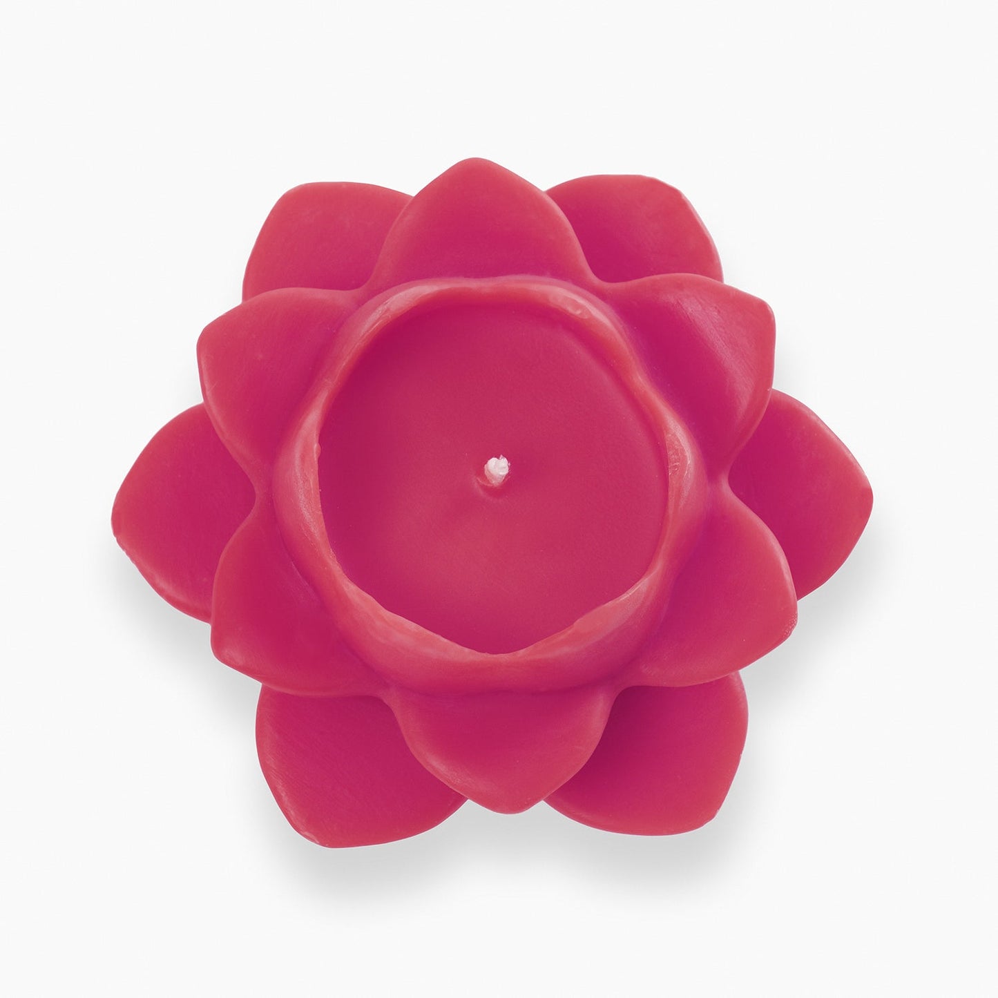 Pink Flower Shaped Candle