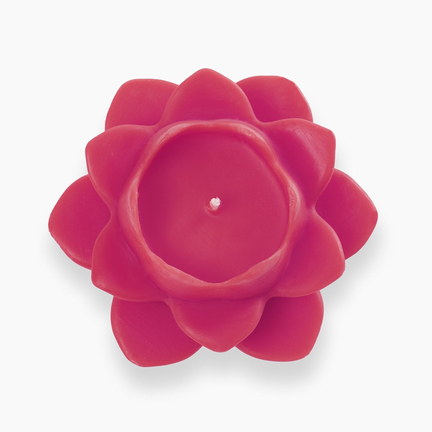 Pink Flower Shaped Candle