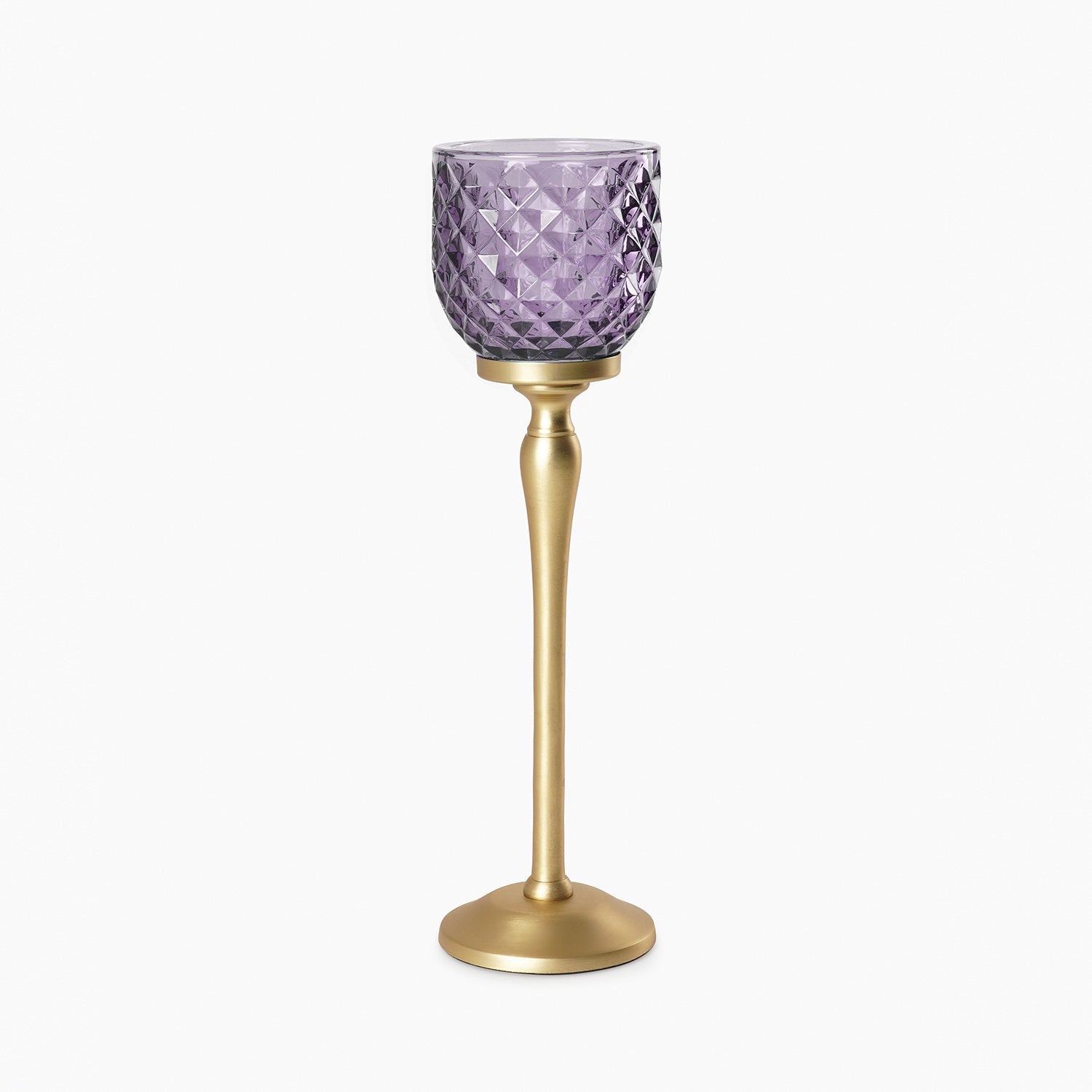 Purple Diamond Cut Hurricane - Large