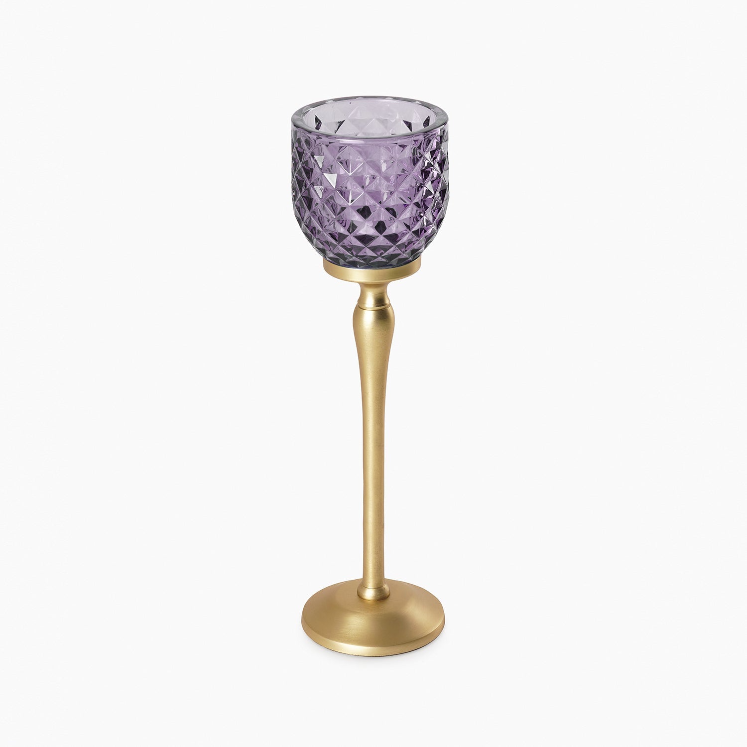 Purple Diamond Cut Hurricane - Large