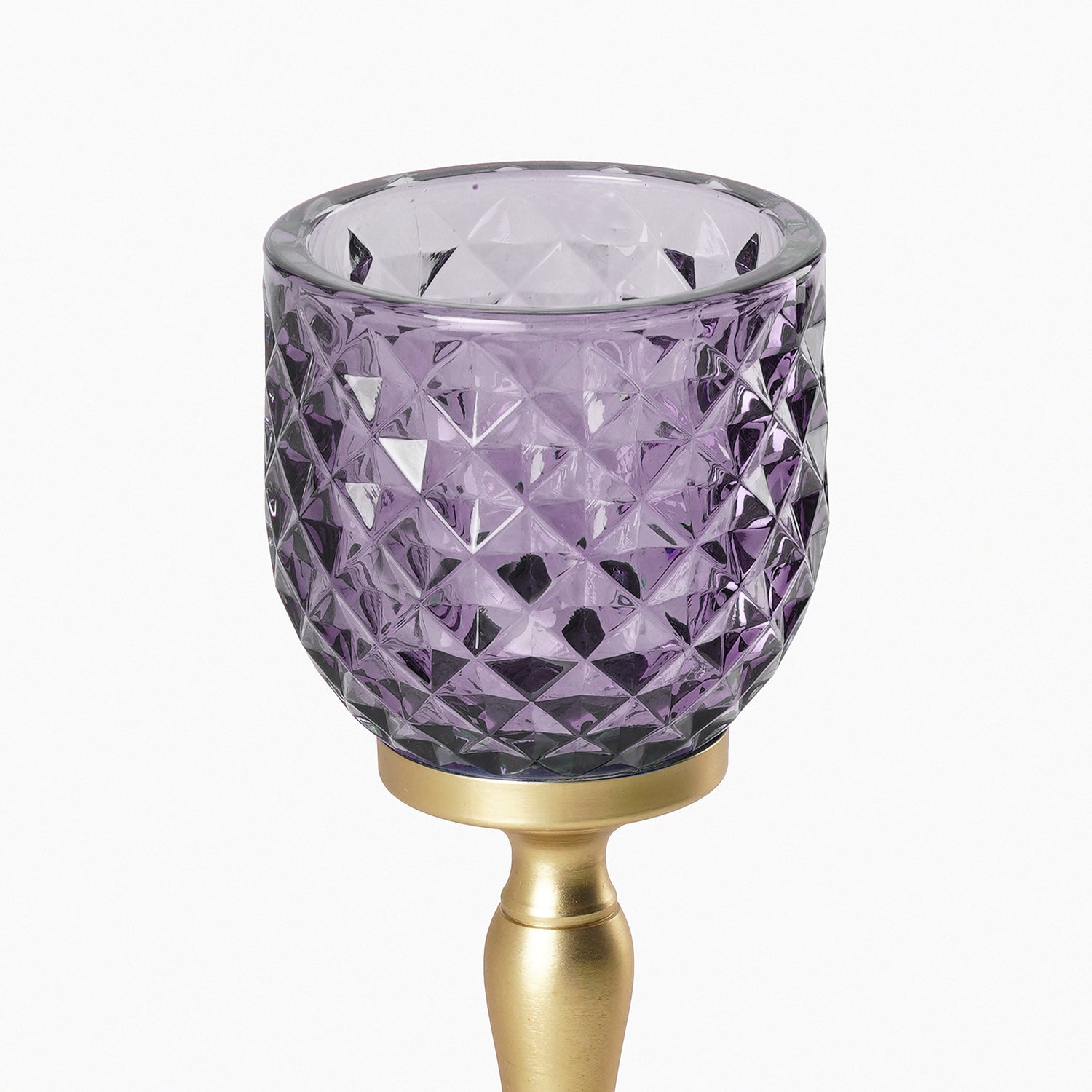 Purple Diamond Cut Hurricane - Large