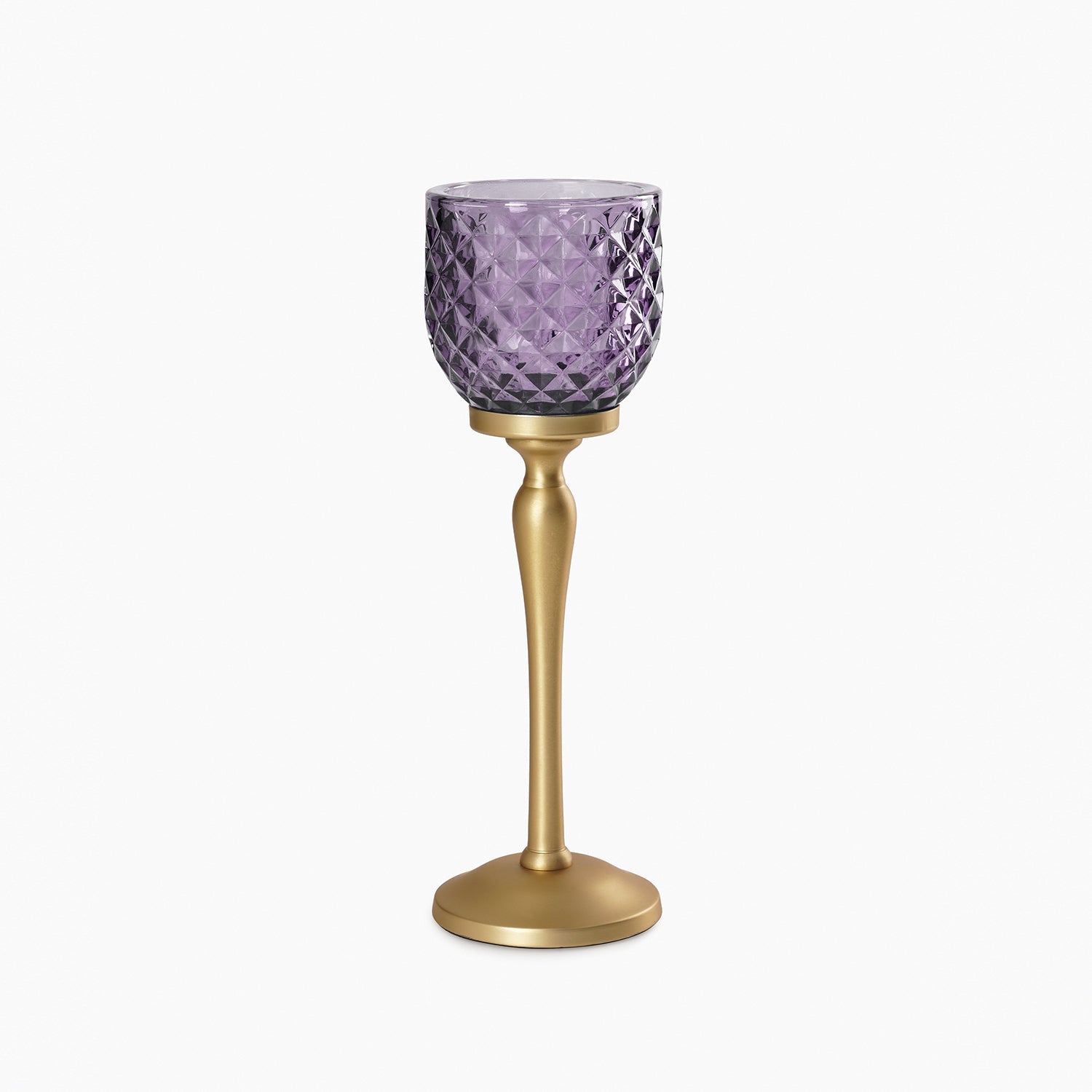 Purple Diamond Cut Hurricane - Small