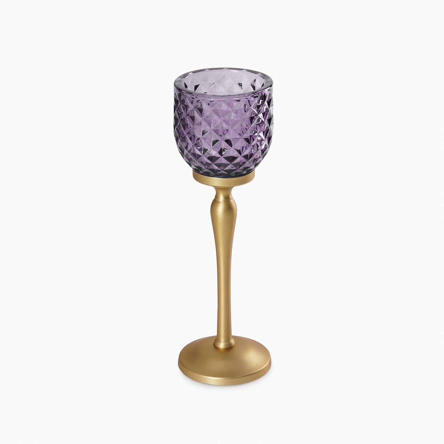 Purple Diamond Cut Hurricane - Small