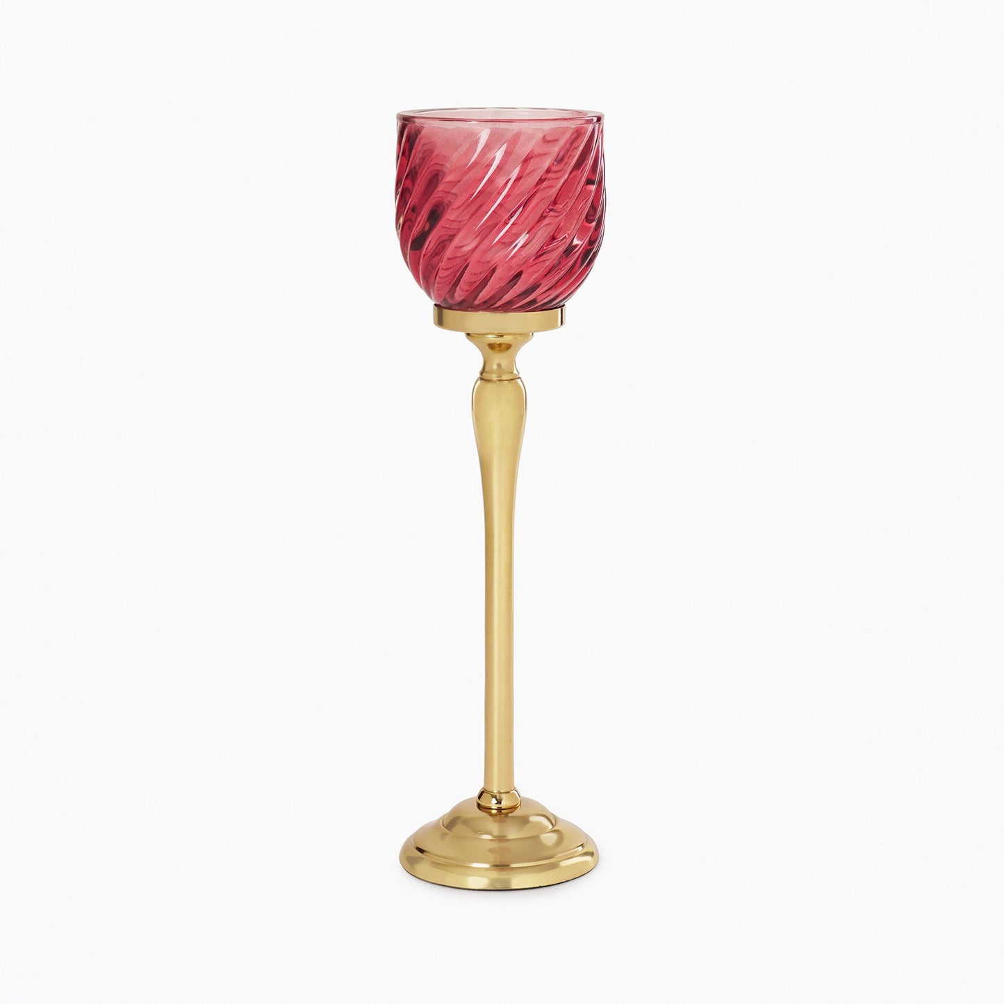 Red Swirl Textured Hurricane - Large
