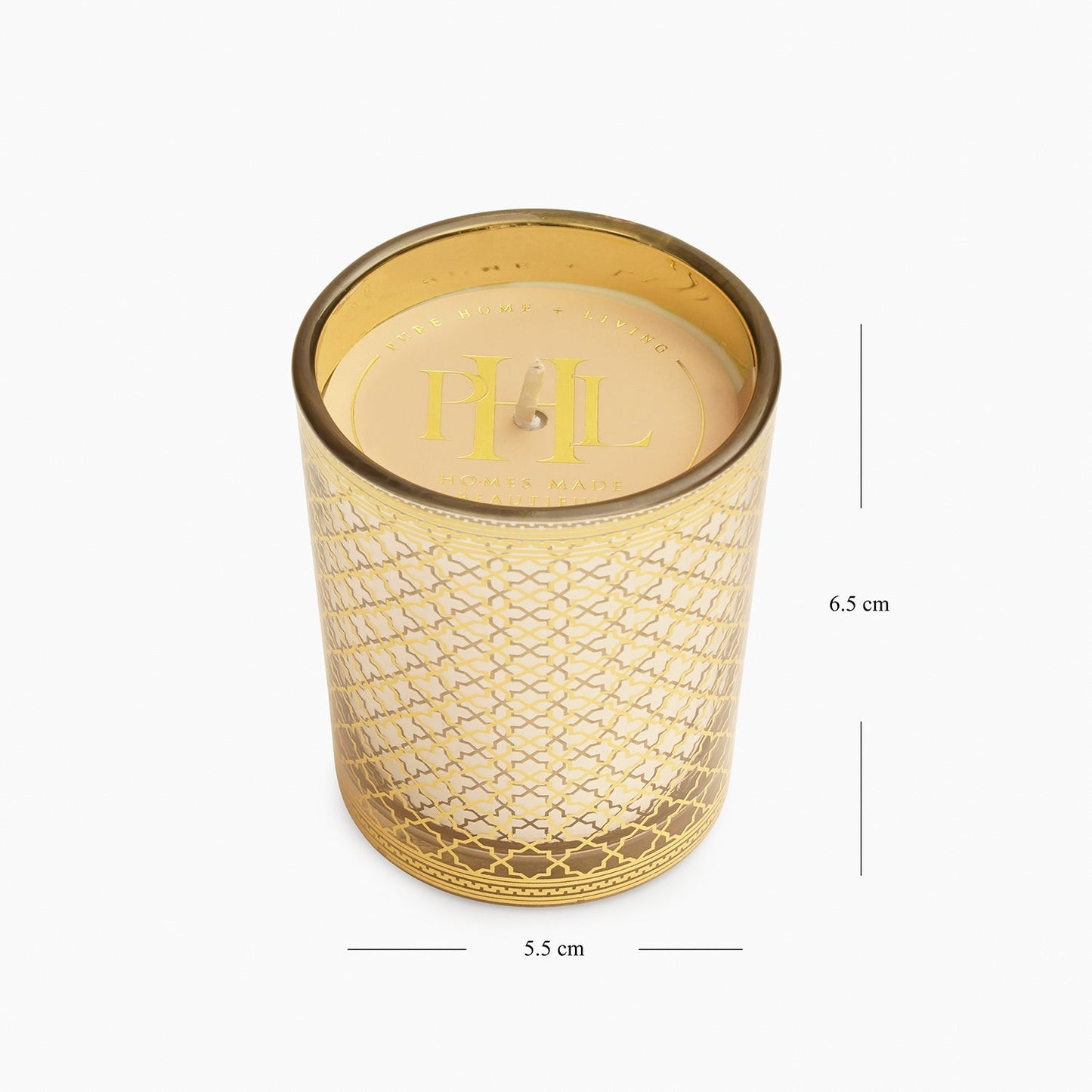 Gold Jasmine Garland Candle & Diffuser Set