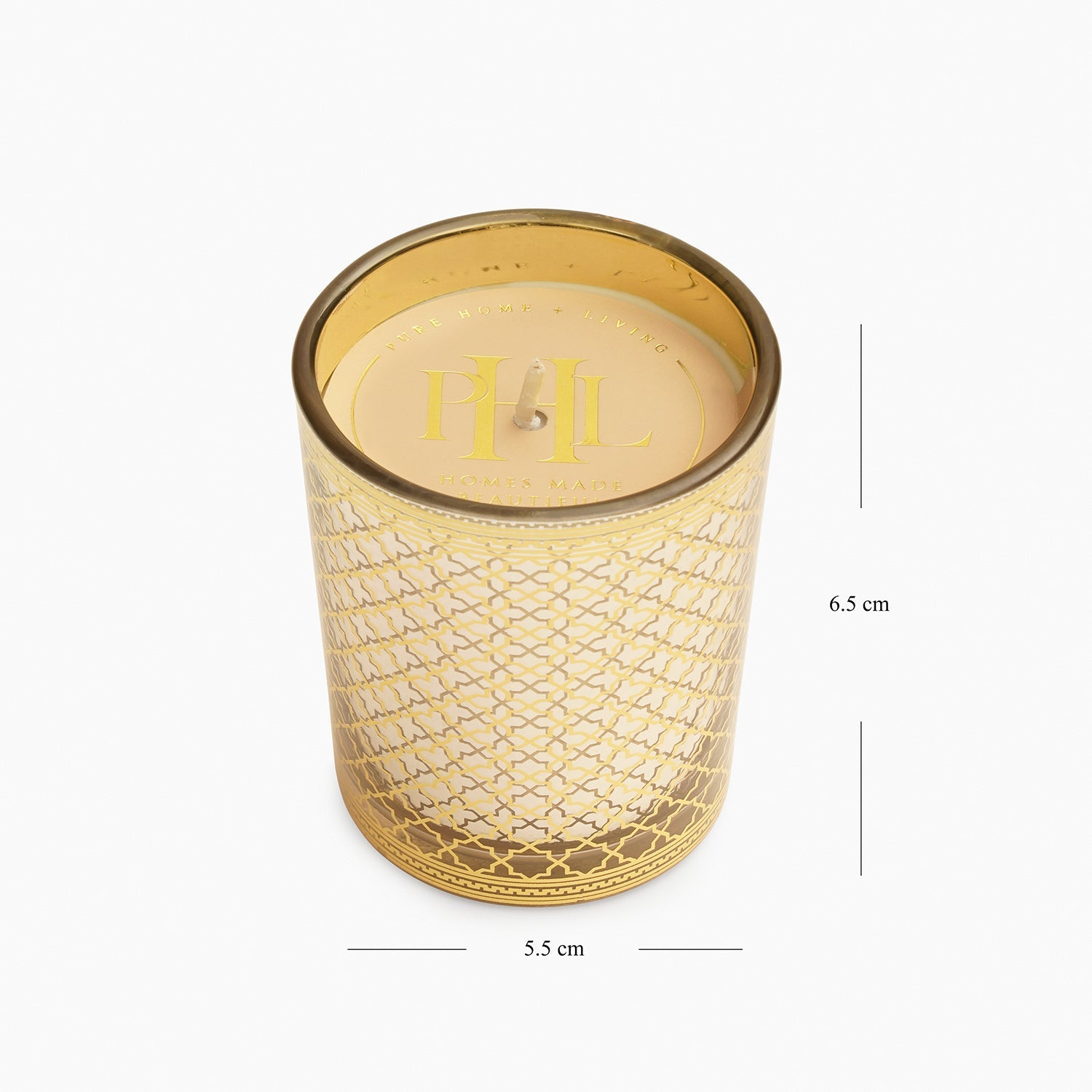 Gold Jasmine Garland Candle & Diffuser Set