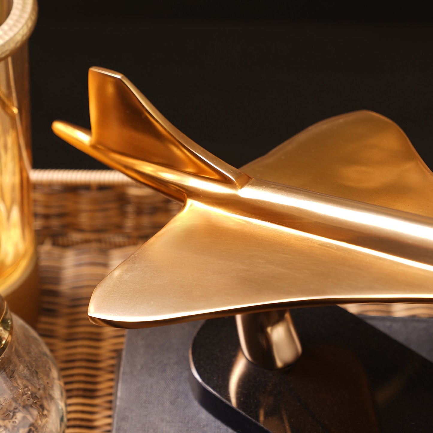 Gold Decorative Concorde