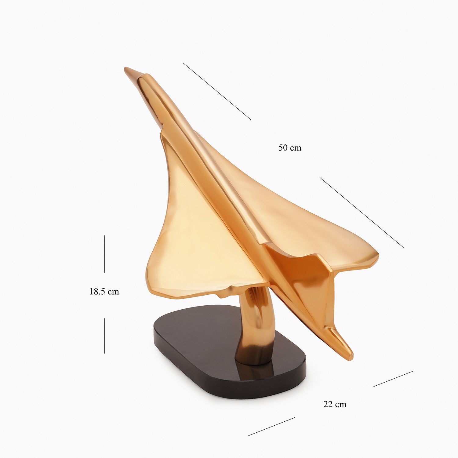 Gold Decorative Concorde