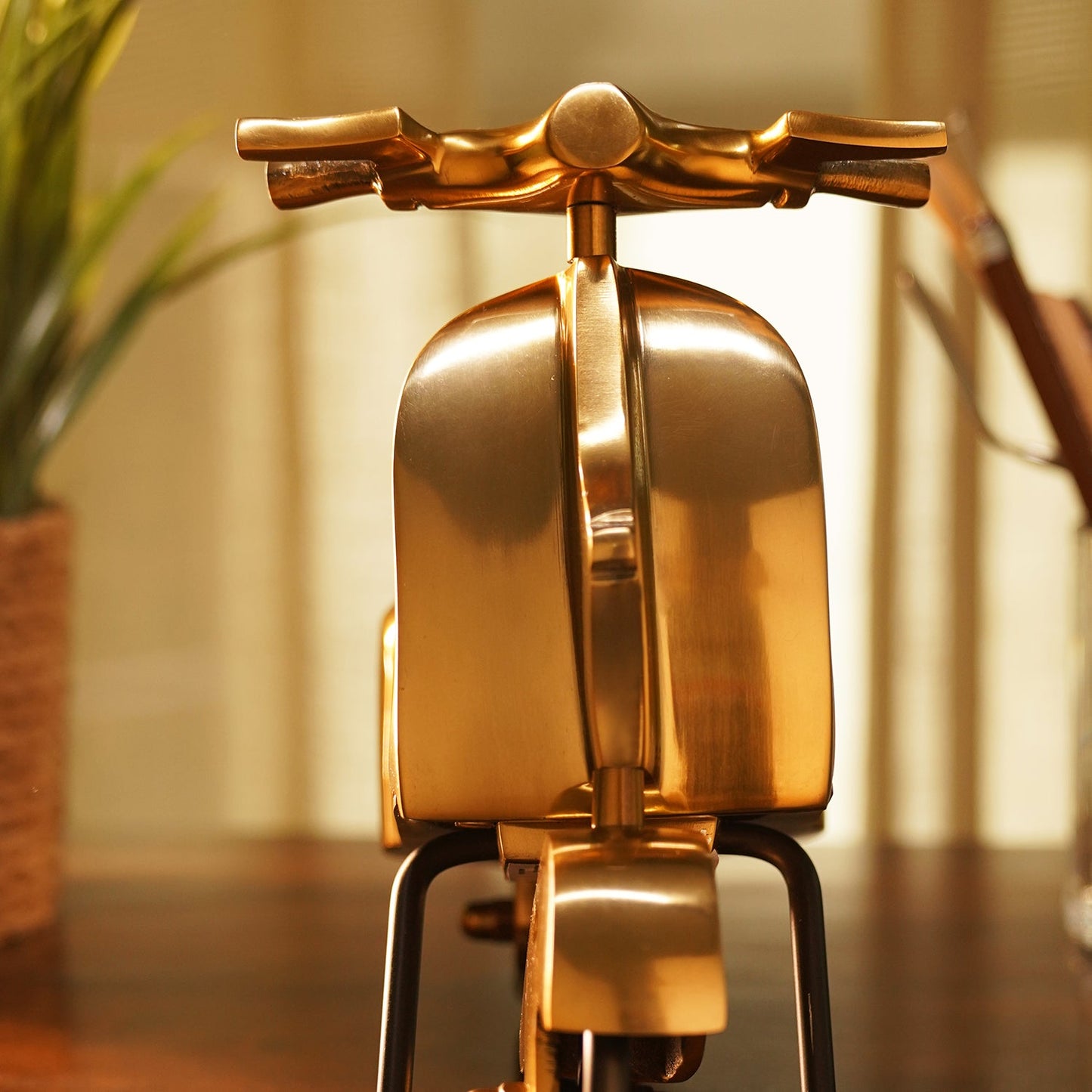 Gold Decorative Scooter