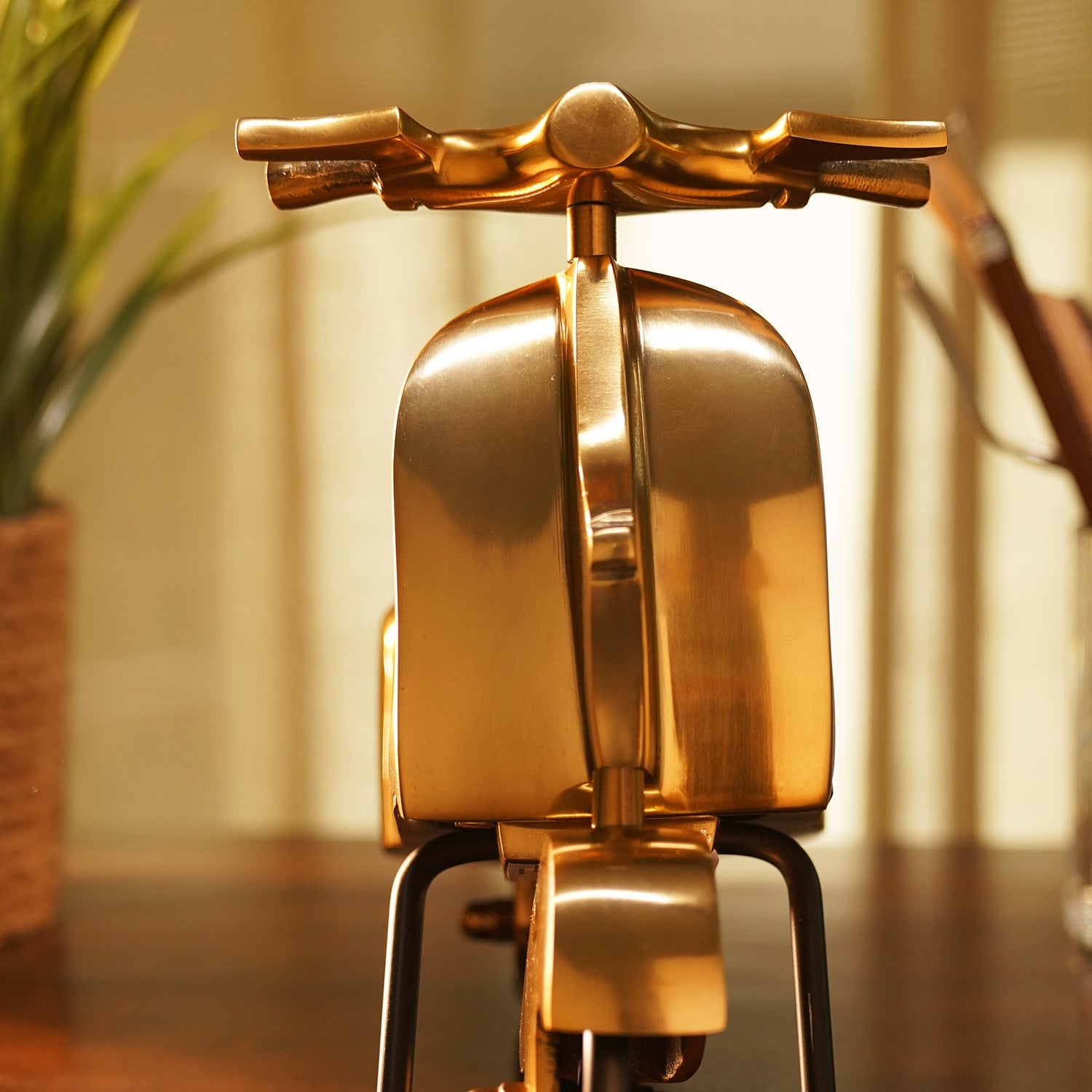 Gold Decorative Scooter