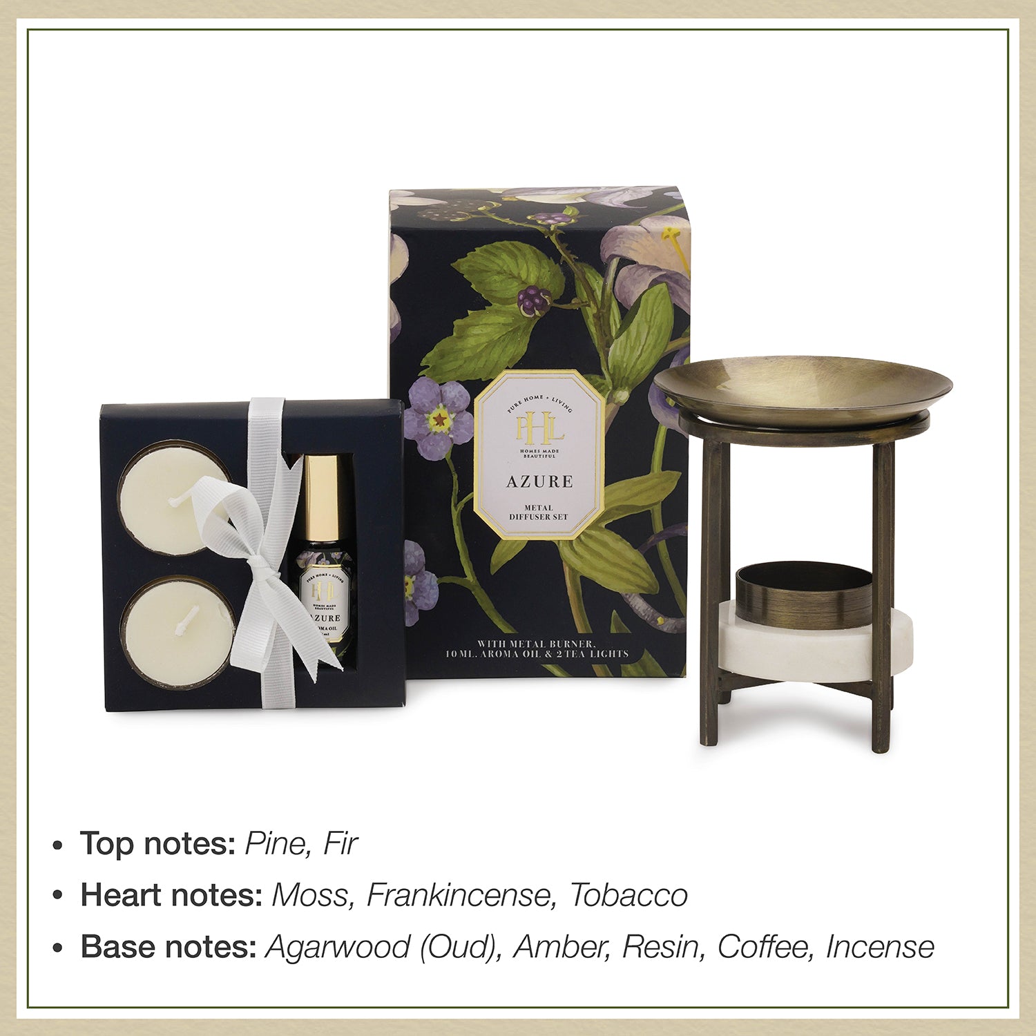 Oud Waters Diffuser with Tealight