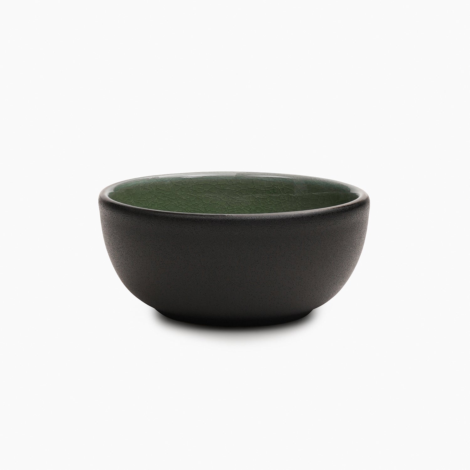 Green Crackle Glaze Side Bowl