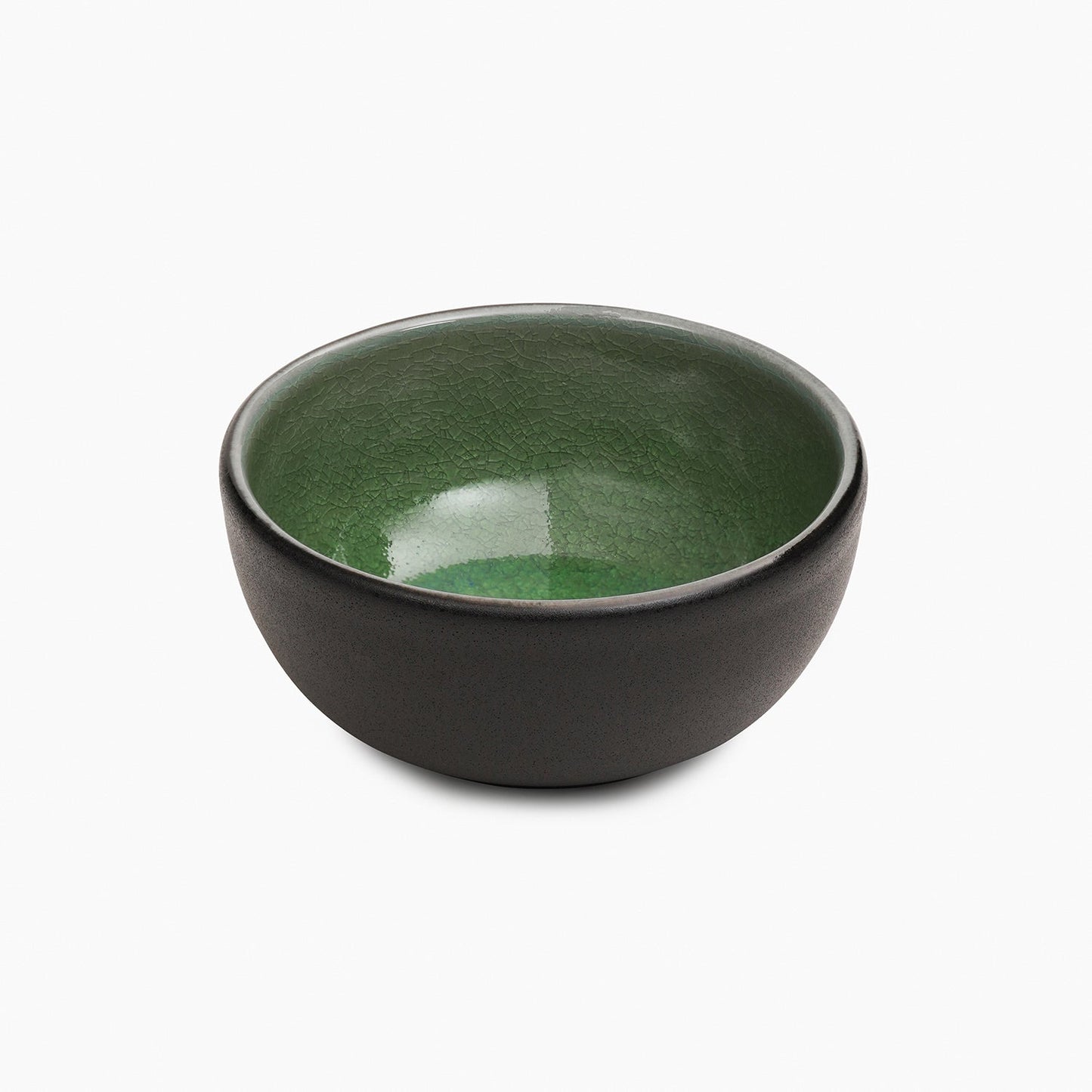 Green Crackle Glaze Side Bowl
