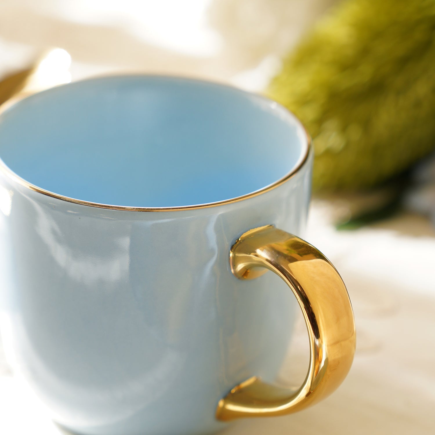 Light Blue Senorita Coffee Mug