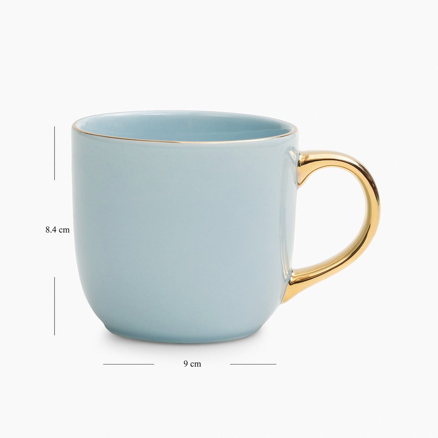 Light Blue Senorita Coffee Mug
