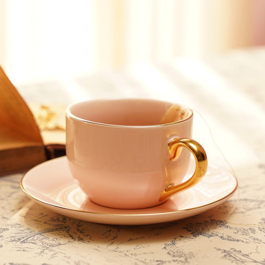 Light Pink Senorita Cup and Saucer