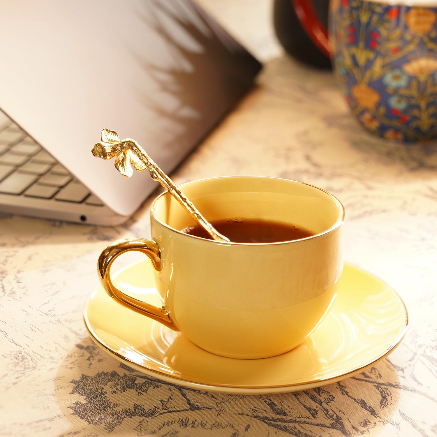 Light Yellow Senorita Cup and Saucer