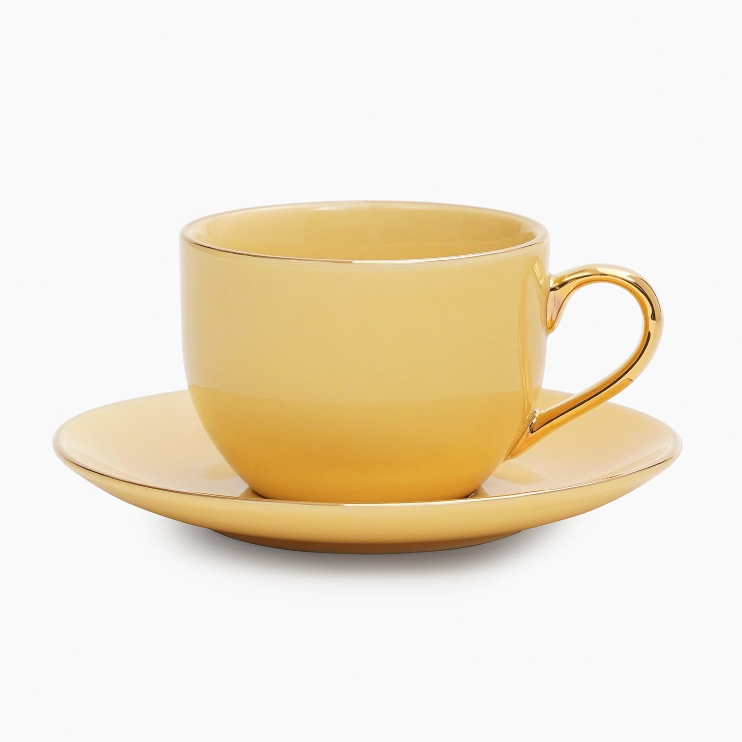 Light Yellow Senorita Cup and Saucer