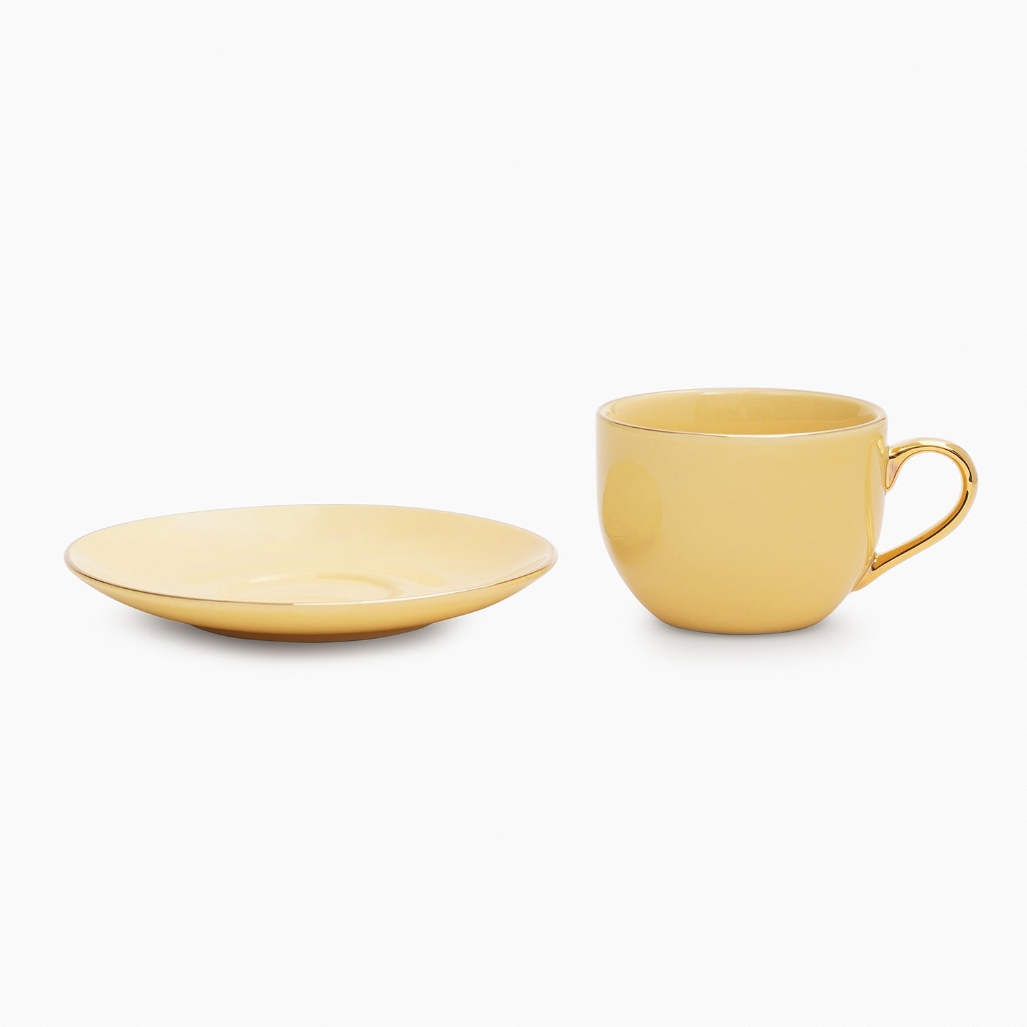 Light Yellow Senorita Cup and Saucer